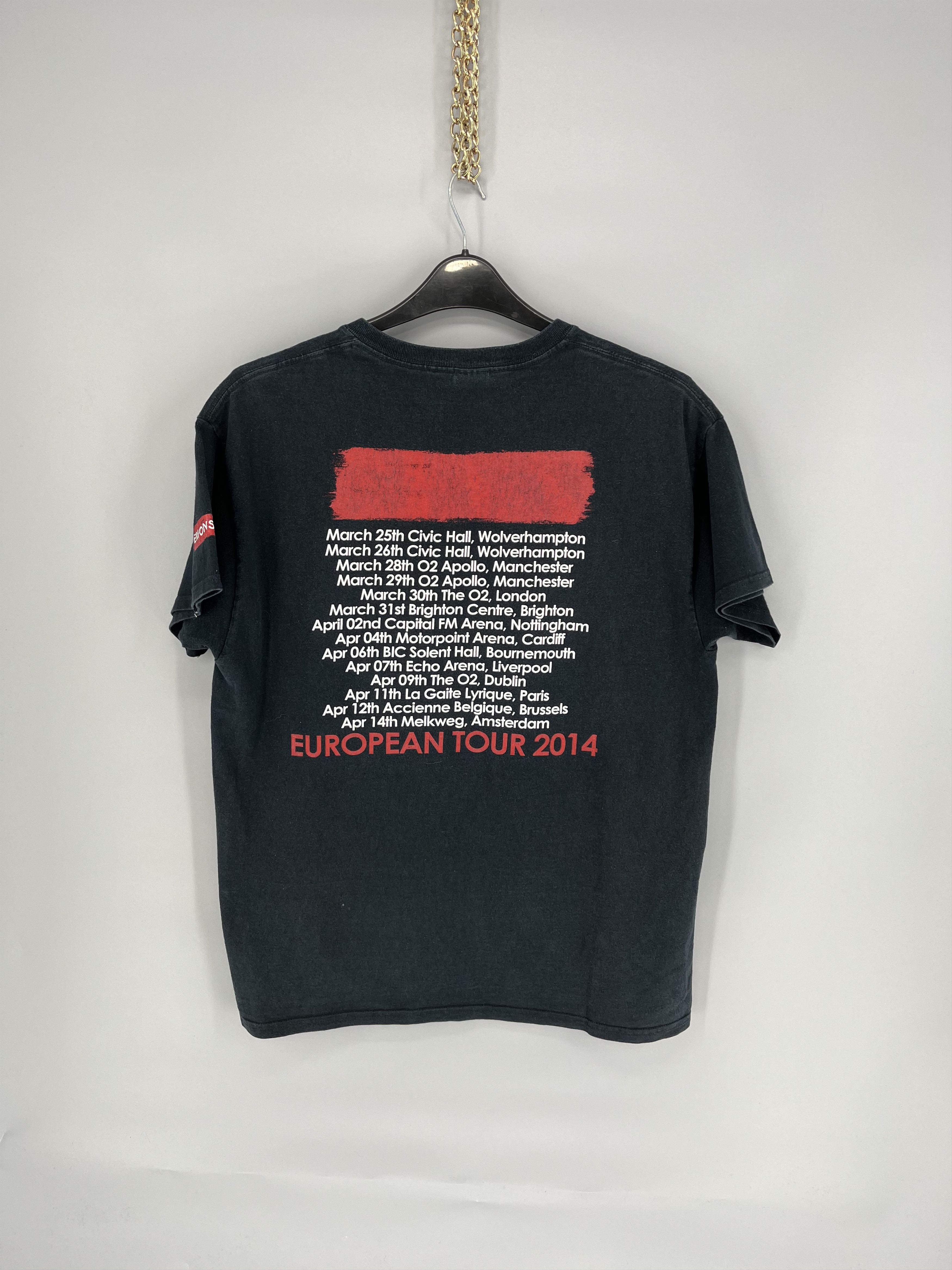 Band Tees Vintage Y2K Official Tinie Tempah Black 2014 Demonstration Size US L / EU 52-54 / 3 - 8 Thumbnail