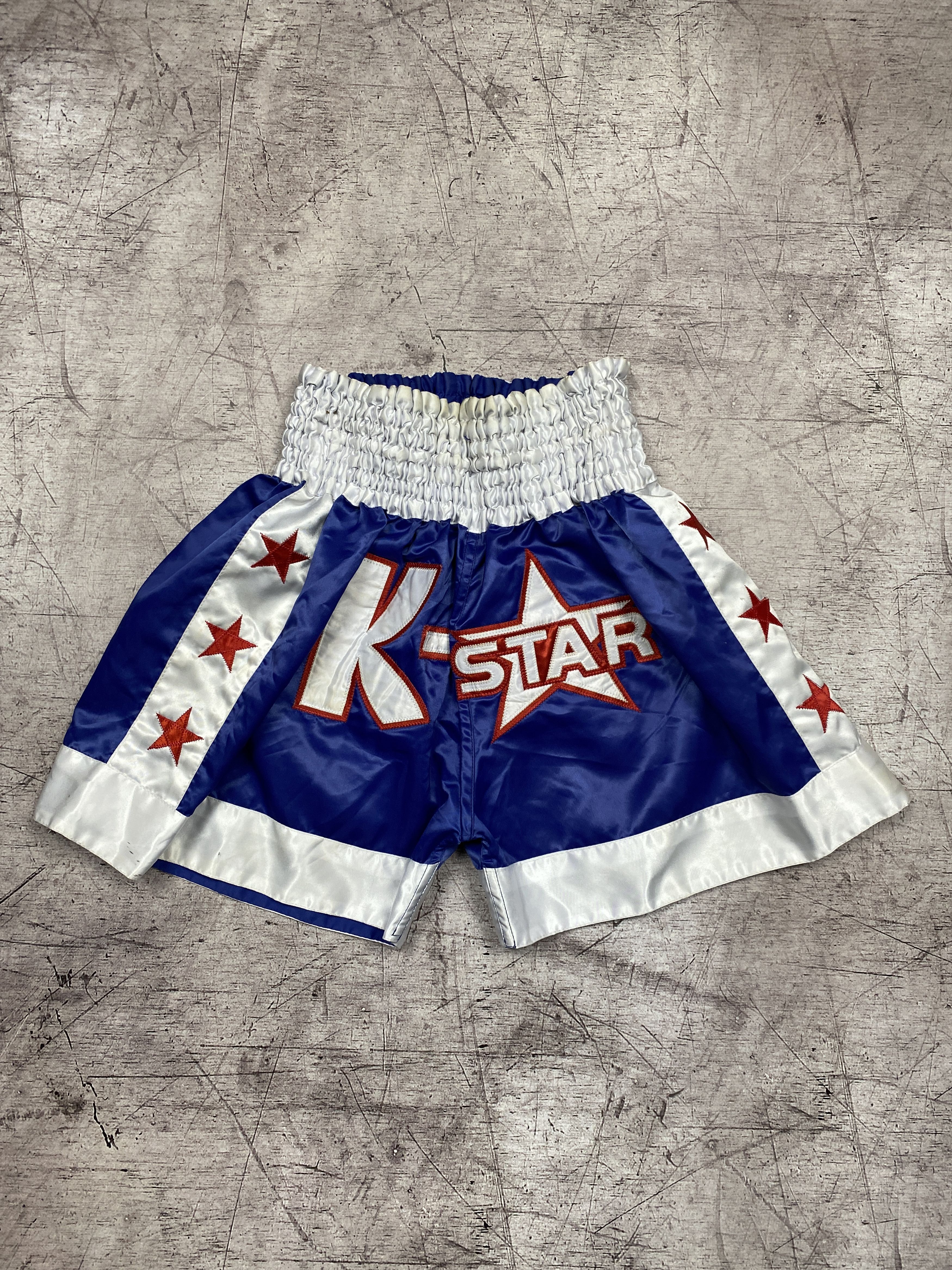 Japanese Brand × Vintage Vintage Muay Thai Mens Boxing Shorts K-Star Size US 32 / EU 48 - 1 Thumbnail