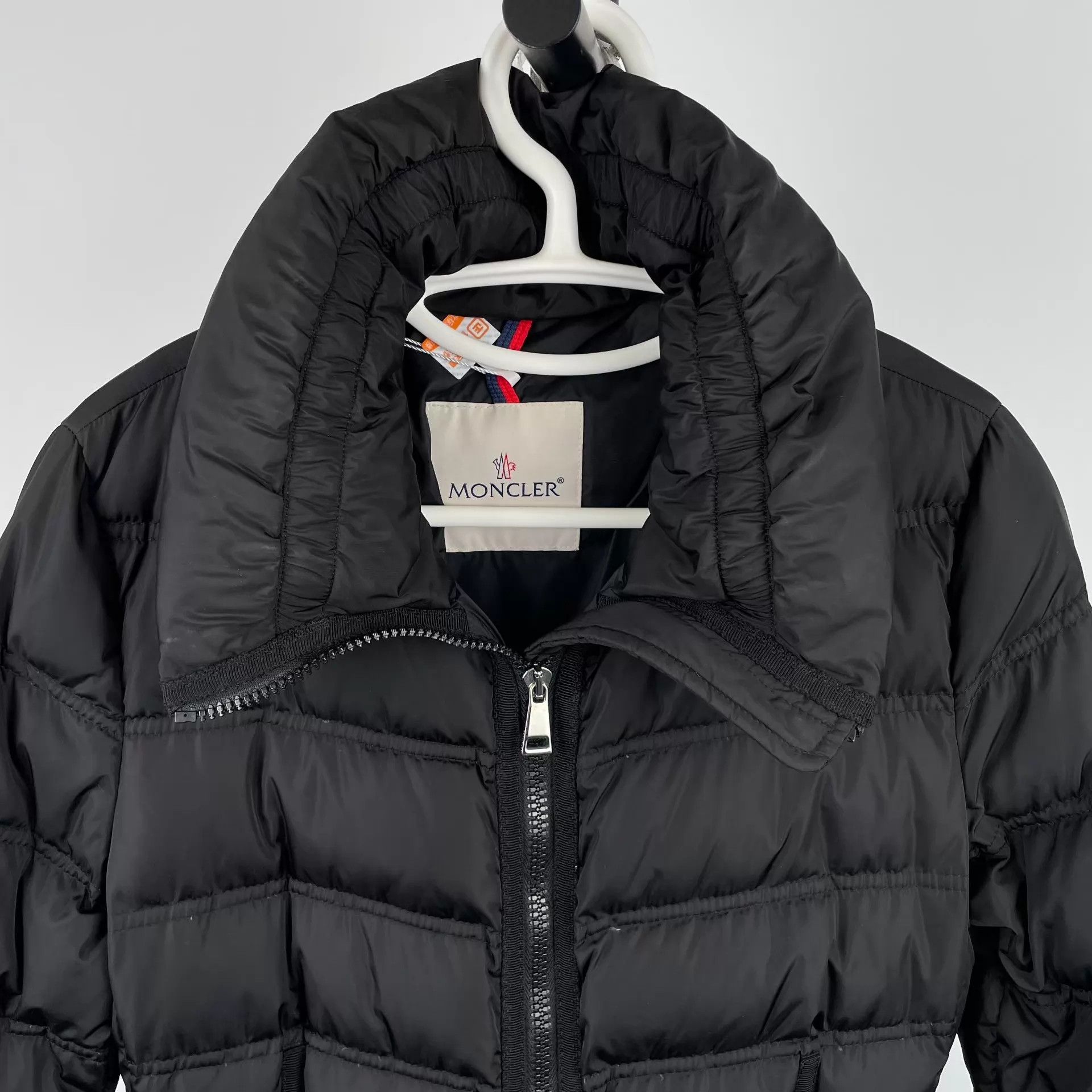 Moncler Moncler women's black mid-length down jacket 0 Size XS / US 0-2 / IT 36-38 - 4 Thumbnail