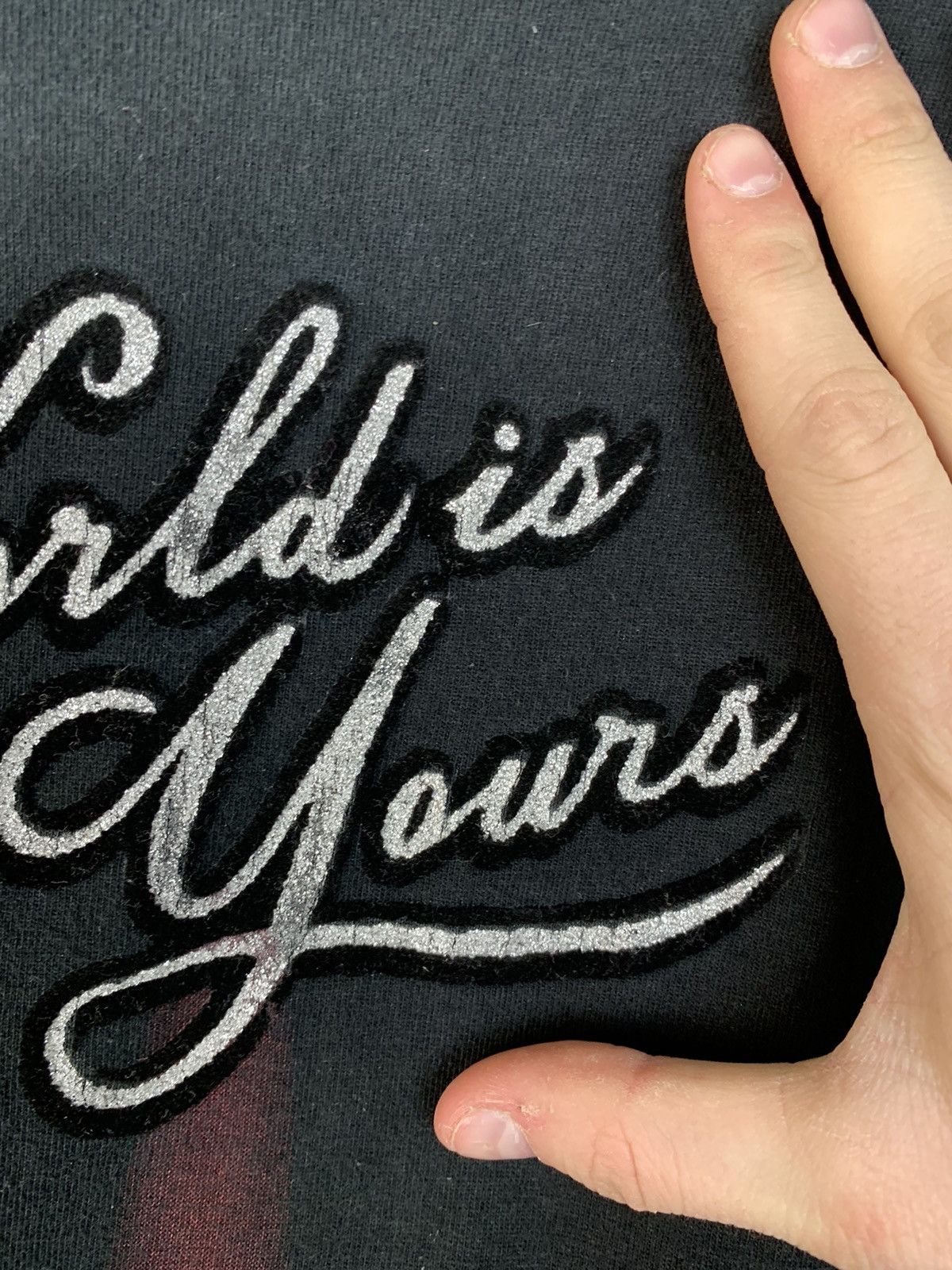 Vintage Scarface The World Is Yours T-shirt Size US XXL / EU 58 / 5 - 11 Thumbnail