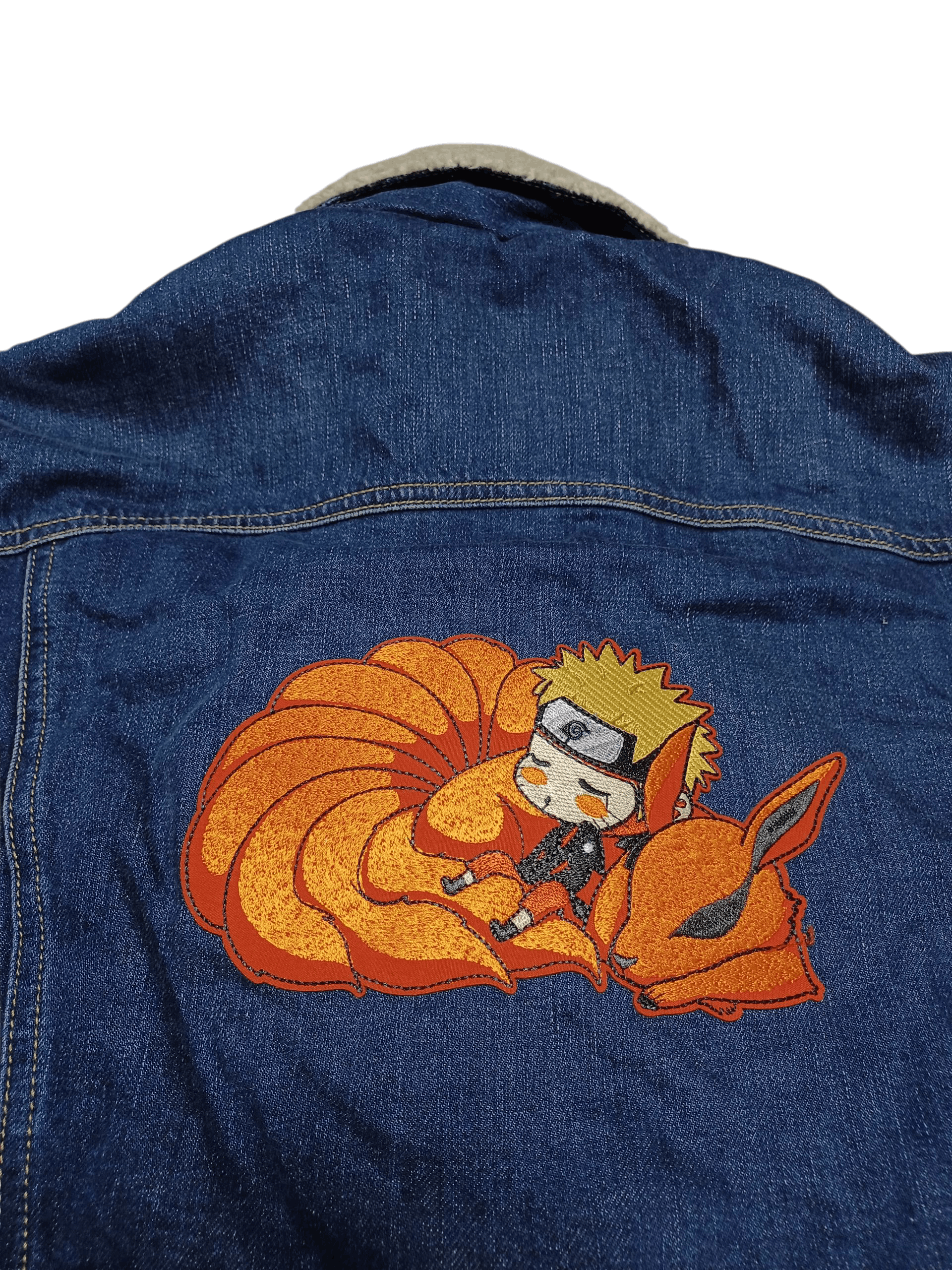 Pepe Jeans NARUTO X PEPE JEANS VINTAGE DENIM SHERPA JACKET Size US M / EU 48-50 / 2 - 2 Thumbnail