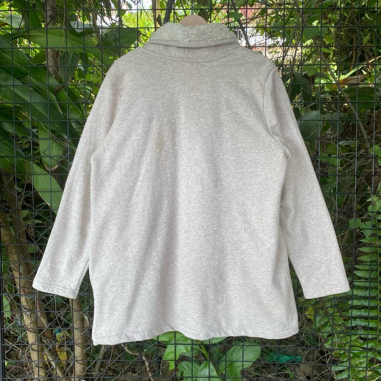 L.L. Bean Vtg LL Bean Sherpa Button Less Cardigan Size XL / US 12-14 / IT 48-50 - 8 Thumbnail