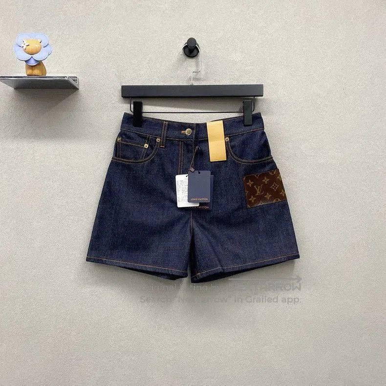 Louis Vuitton Louis Vuitton Blue Denim Shorts. Size US 36 / EU 52 - 1 Thumbnail