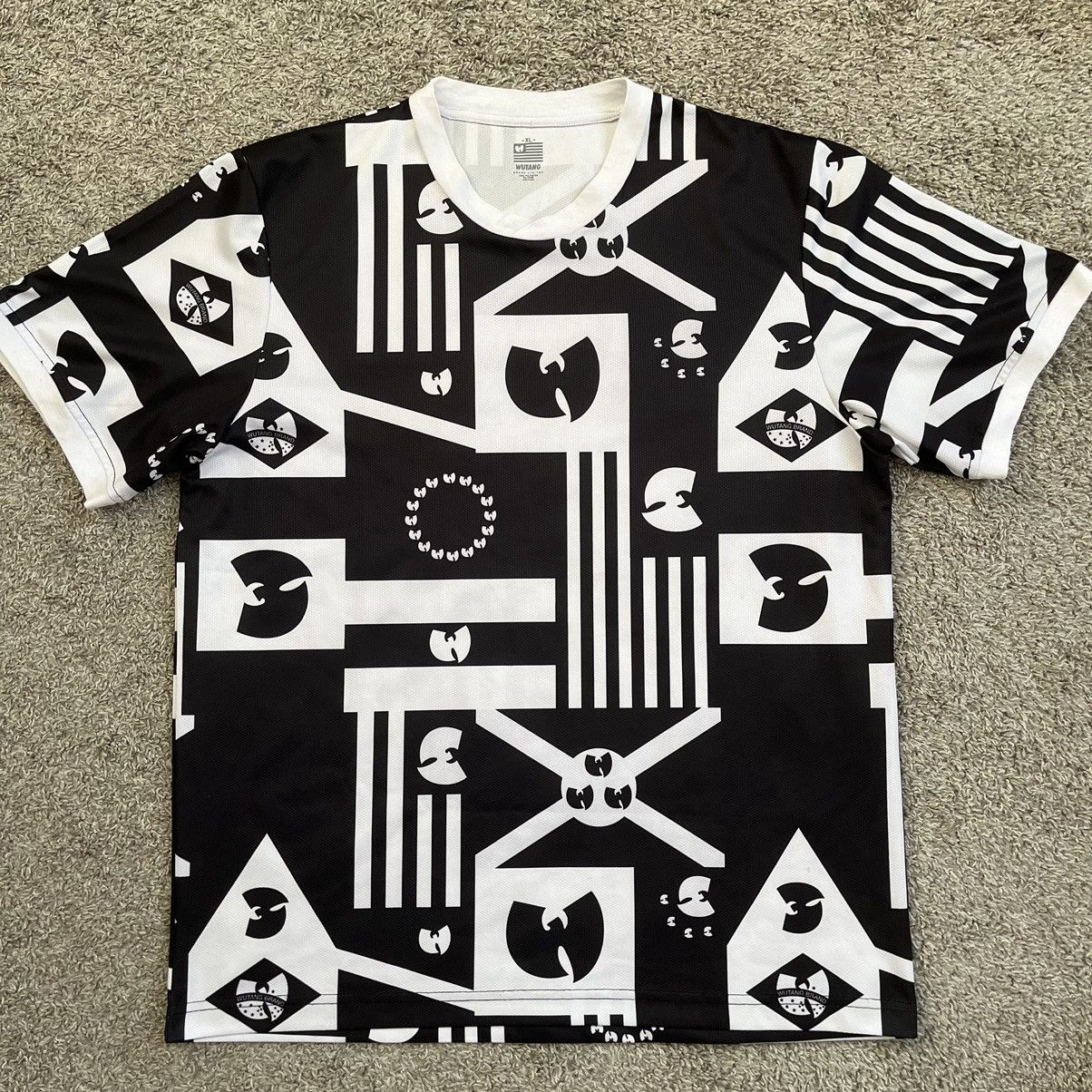 Wu-Tang Clan 🔴Wu-Tang Jersey Shirt Size XL Wu Soccer Rare WuTang Raekwon Size US XL / EU 56 / 4 - 1 Thumbnail