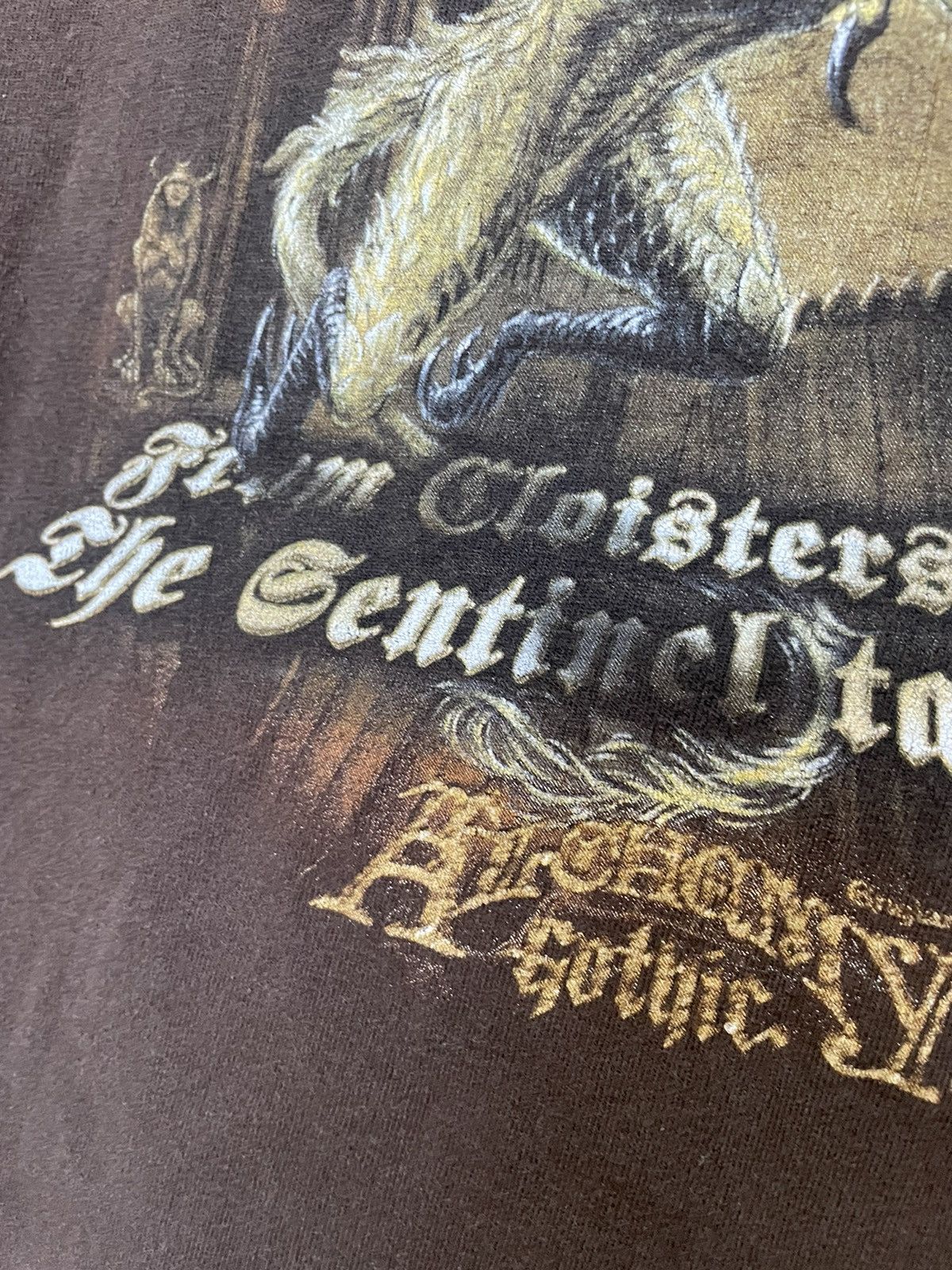 Alchemist Vintage 00s Alchemy Gothic England Dragon Tee Rare T Shirt Size US L / EU 52-54 / 3 - 8 Thumbnail