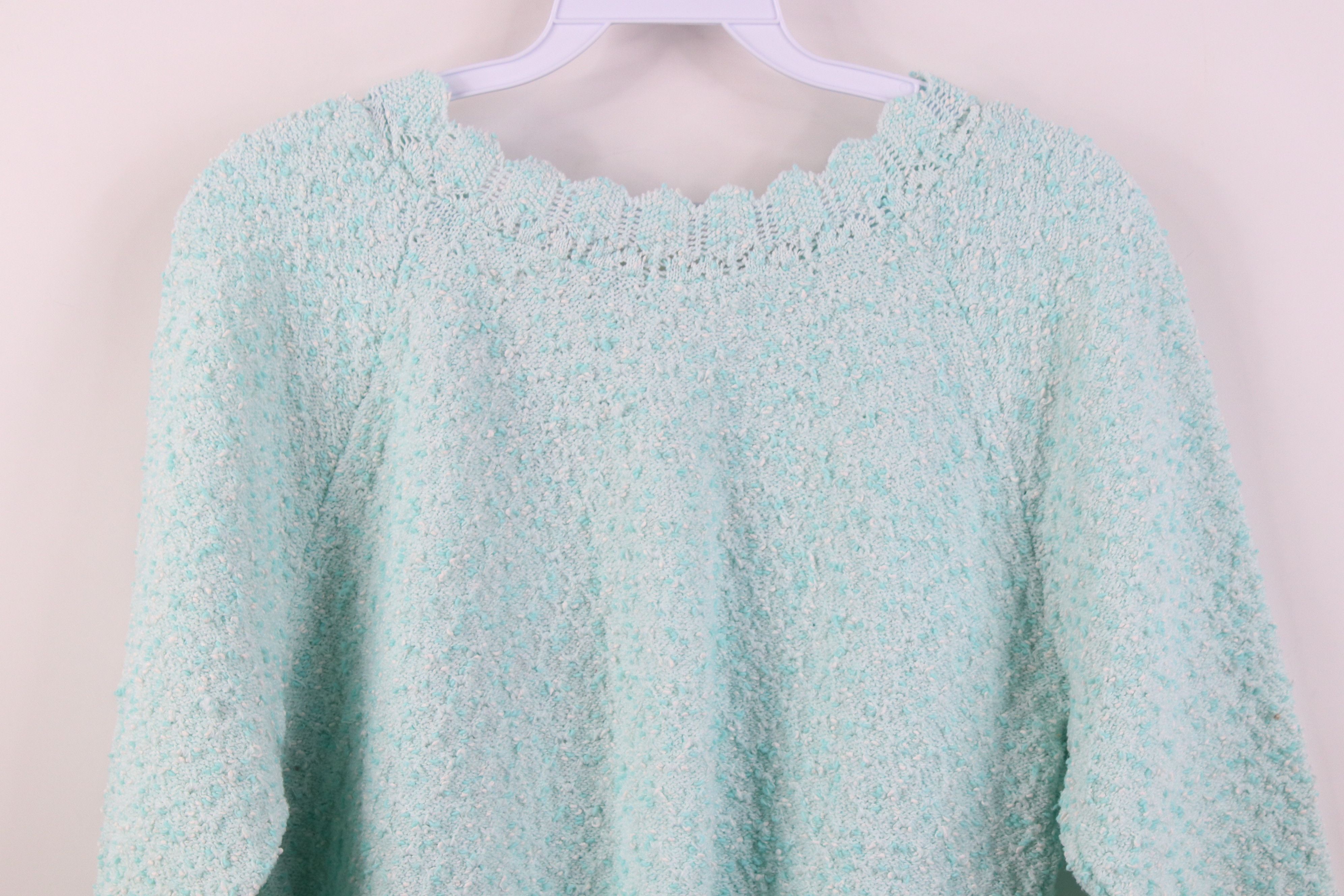 Vintage Vintage 70s 80s Streetwear Sleeve Textured Knit Sweater USA Size S / US 4 / IT 40 - 9 Thumbnail