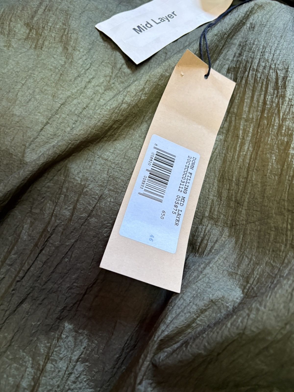 Ten C Ten c Mid Layer Down Jacket – Olive – Size 46 Size US M / EU 48-50 / 2 - 6 Thumbnail
