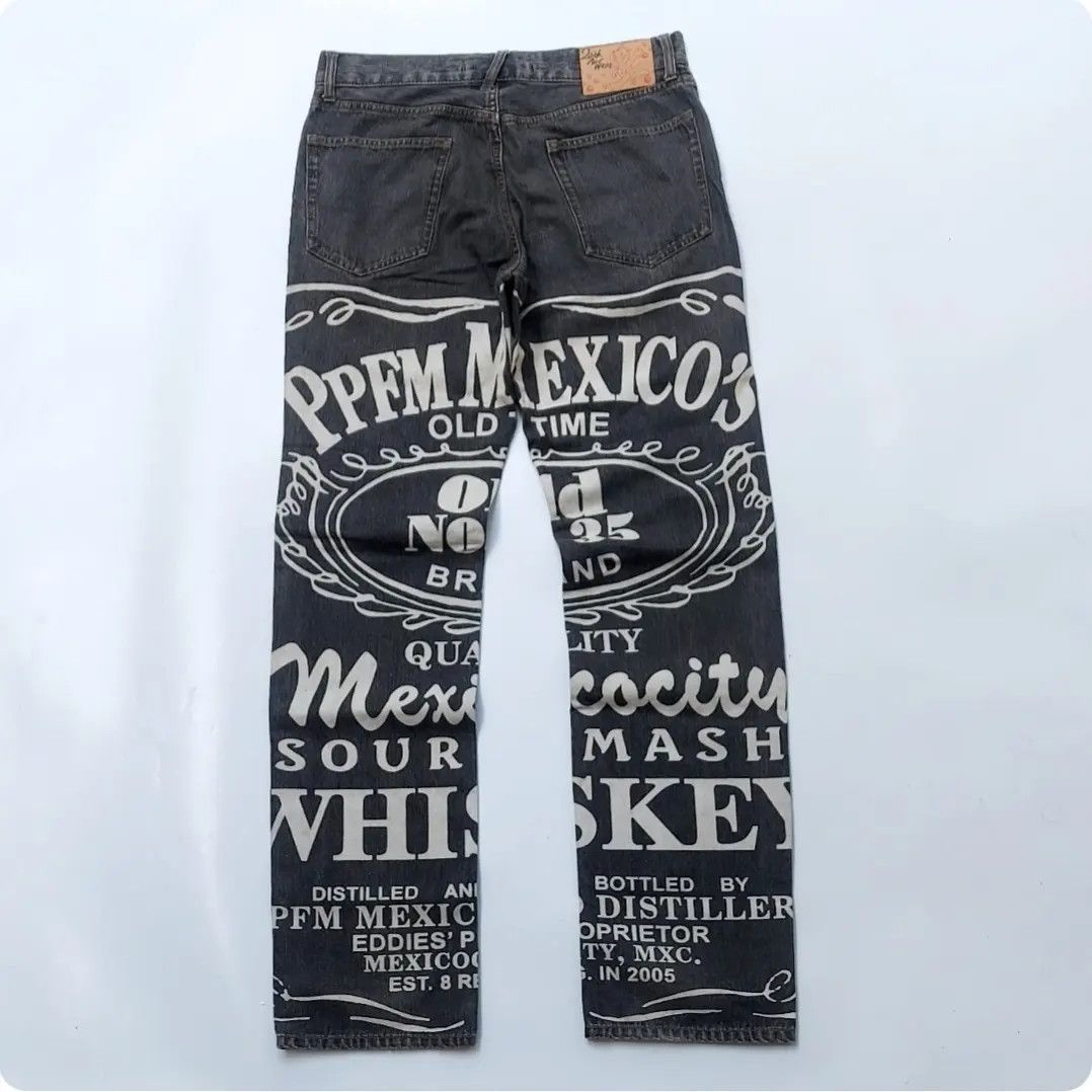 Designer × PPFM × Vintage Nice Design🔥Japanes Brand PPFM Anniversary 20Th Denim Pants Size US 32 / EU 48 - 1 Thumbnail