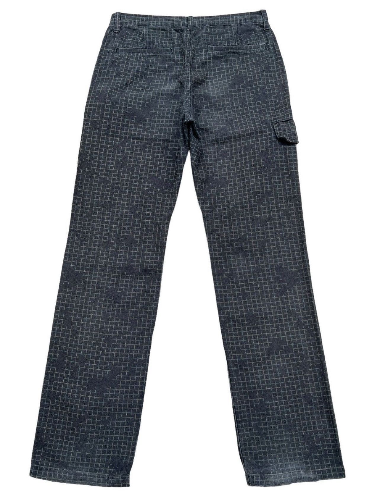 PPFM PPFM Japan Checkered Multipocket Black Pants 30x30.5 Size US 30 / EU 46 - 2 Thumbnail