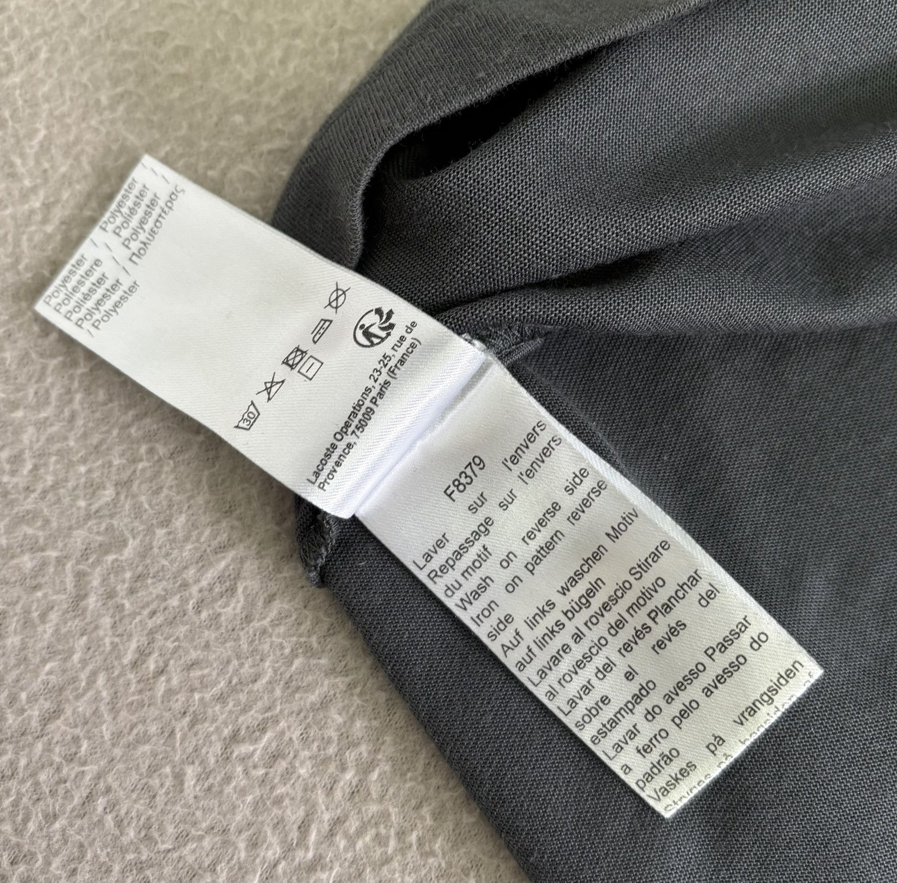 Lacoste Lacoste Sport T-Shirt Big Central Logo Medium Size US M / EU 48-50 / 2 - 15 Thumbnail