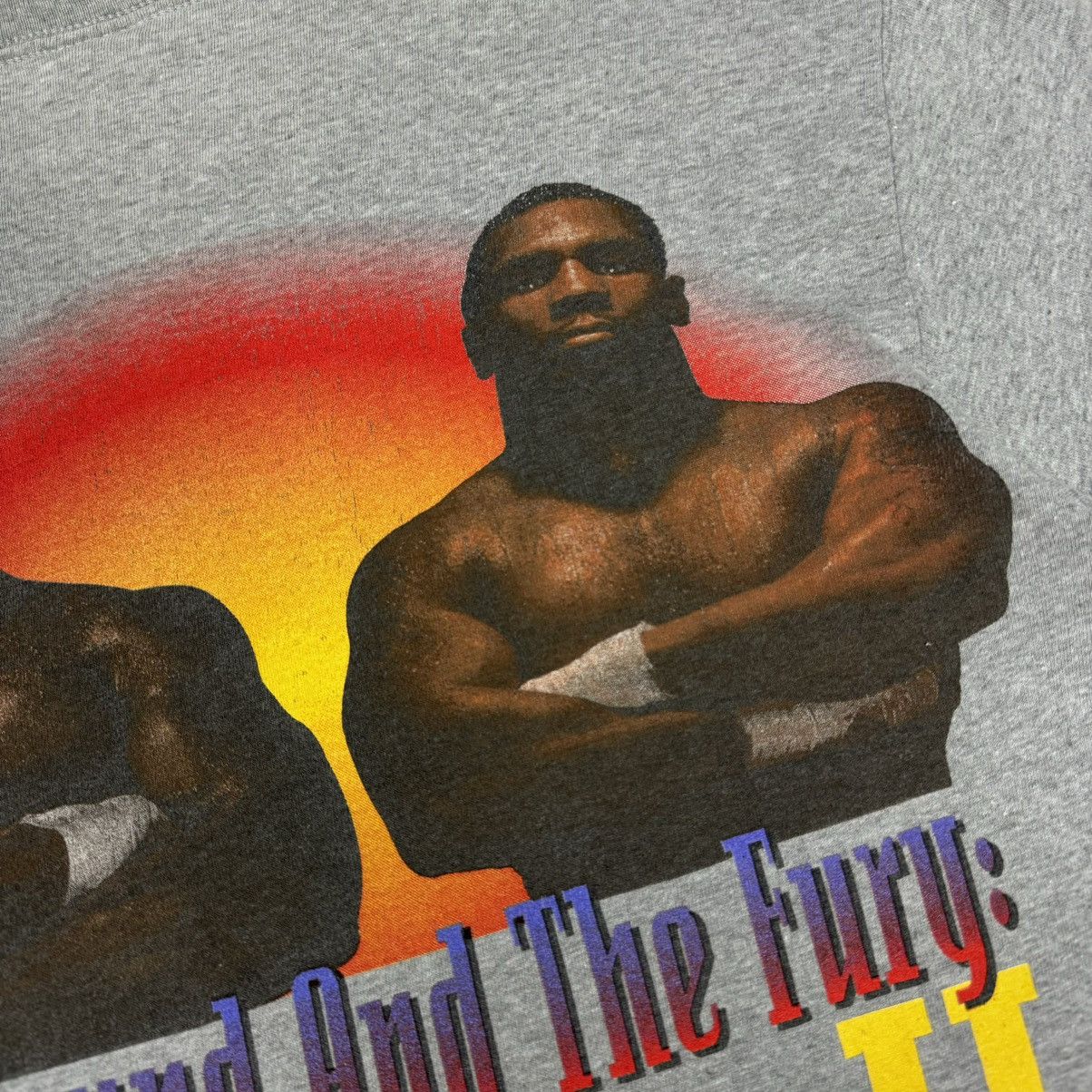 Vintage Vintage Mike Tyson VS Holyfield T-shirt Size US M / EU 48-50 / 2 - 8 Thumbnail
