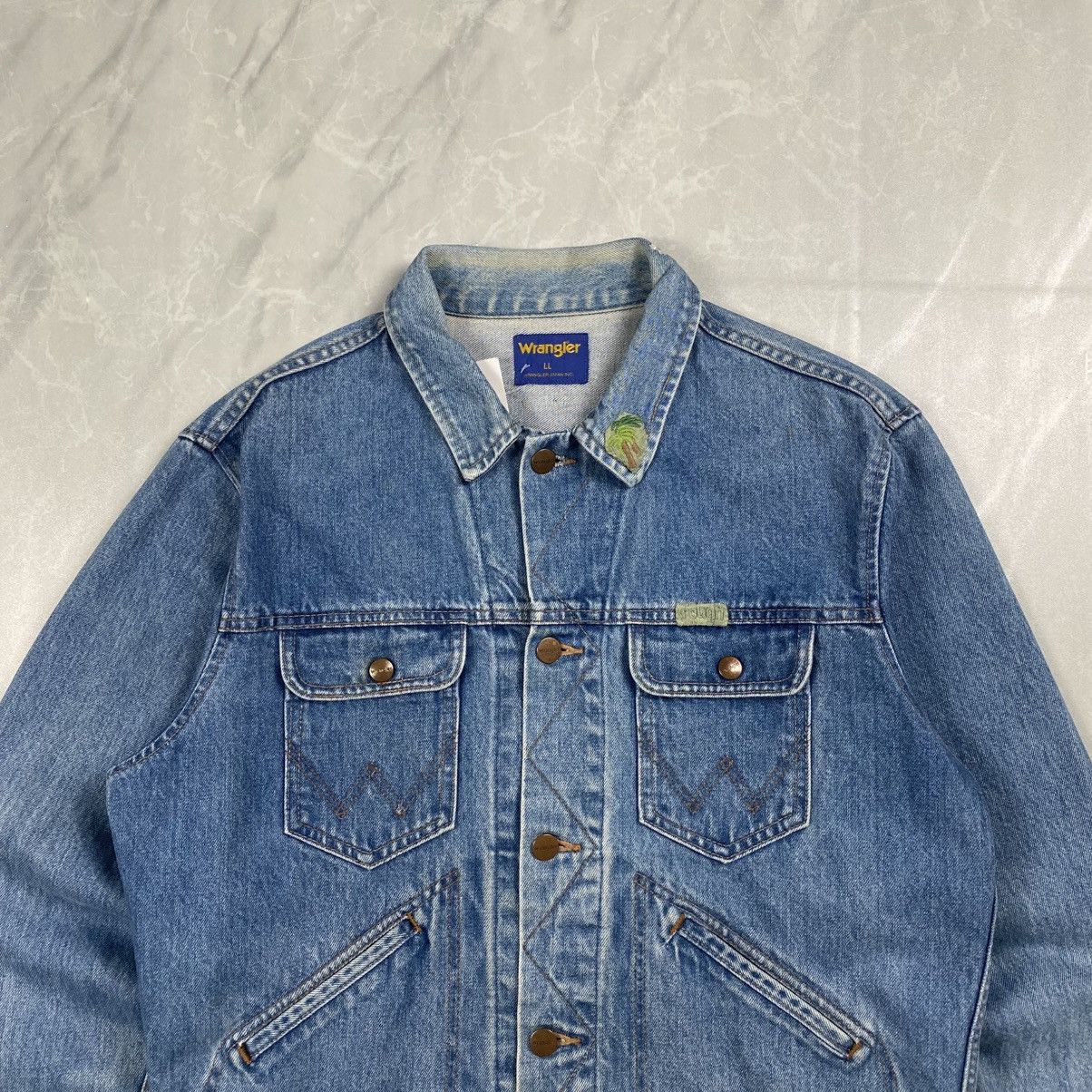 Wrangler Vintage Wrangler Japan African Soil Denim Jacket Size US S / EU 44-46 / 1 - 4 Thumbnail