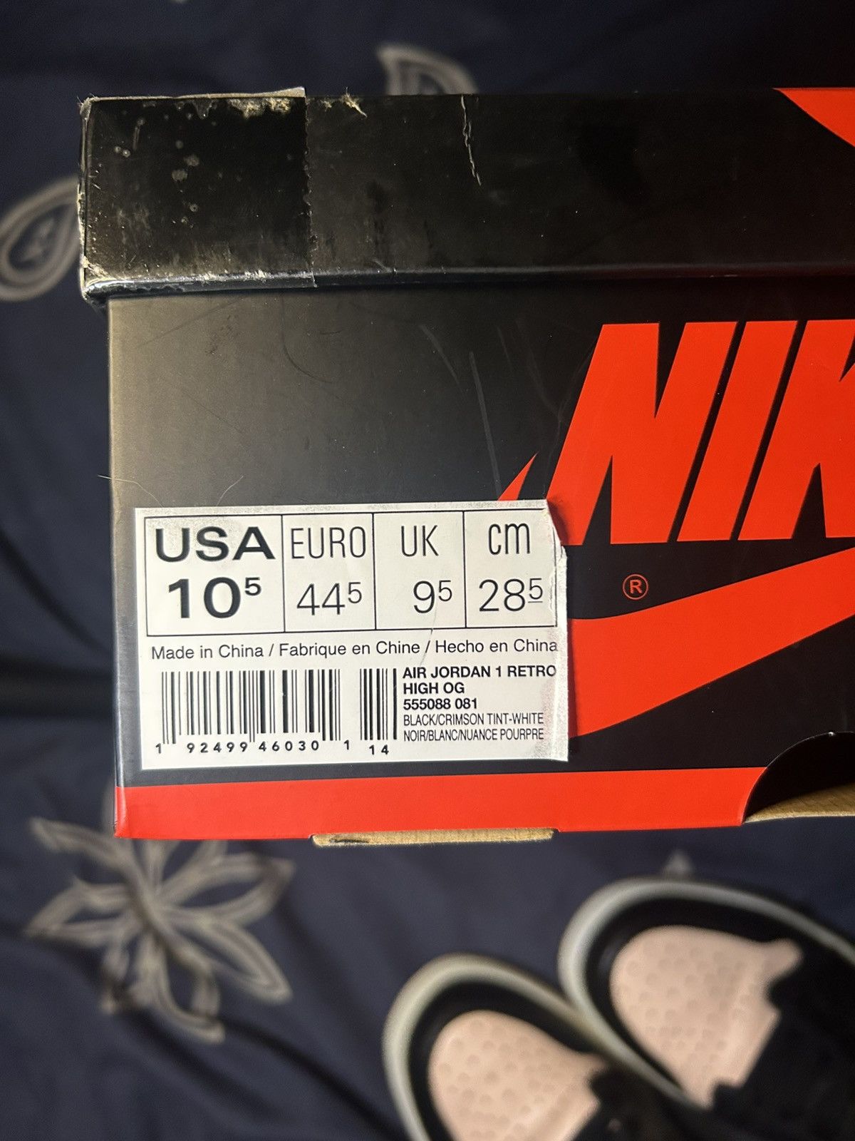 Jordan Brand Jordan 1 crimson tint high OG Size US 10.5 / EU 43-44 - 3 Thumbnail