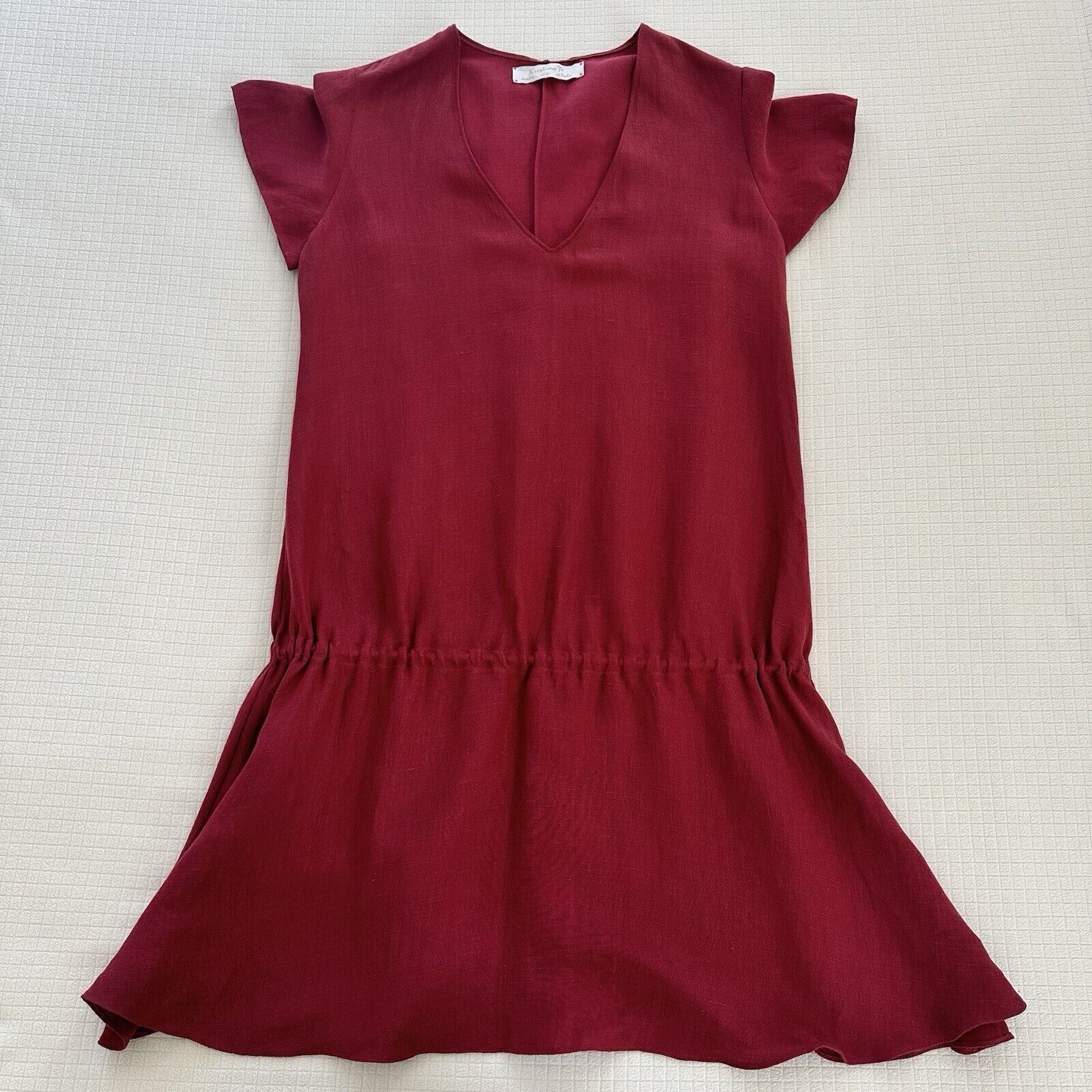 Other Linen Cotton Shift Dress Terracota Size S Made In Italy Size S / US 4 / IT 40 - 7 Thumbnail