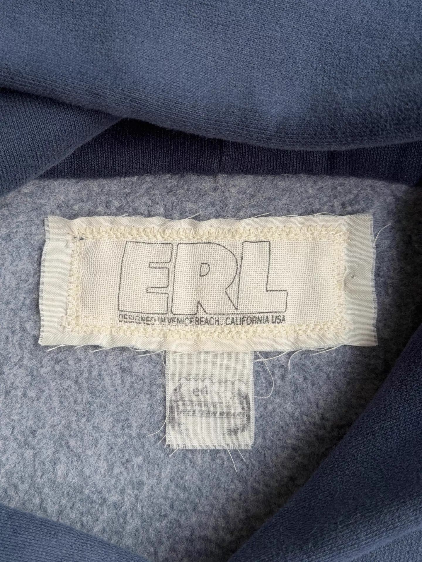 ERL ERL Fantastic Distressed Patched Sun-Faded Hoodie M Size US M / EU 48-50 / 2 - 6 Thumbnail