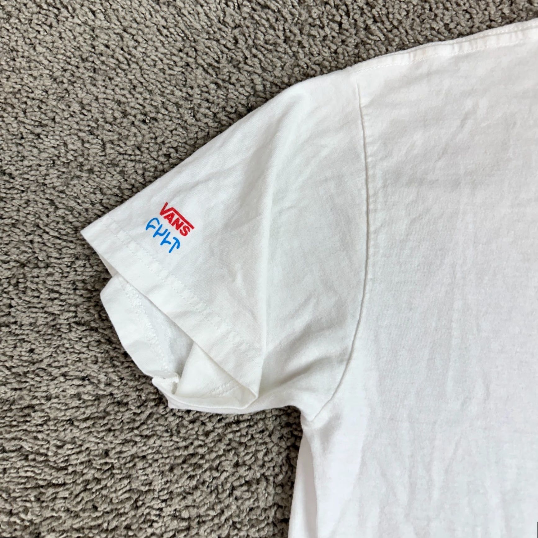Vans VANS Shirt Mens Small White CULT Send Rescue Skater Short Sleeve Shirt Mens Small White Size US S / EU 44-46 / 1 - 4 Thumbnail