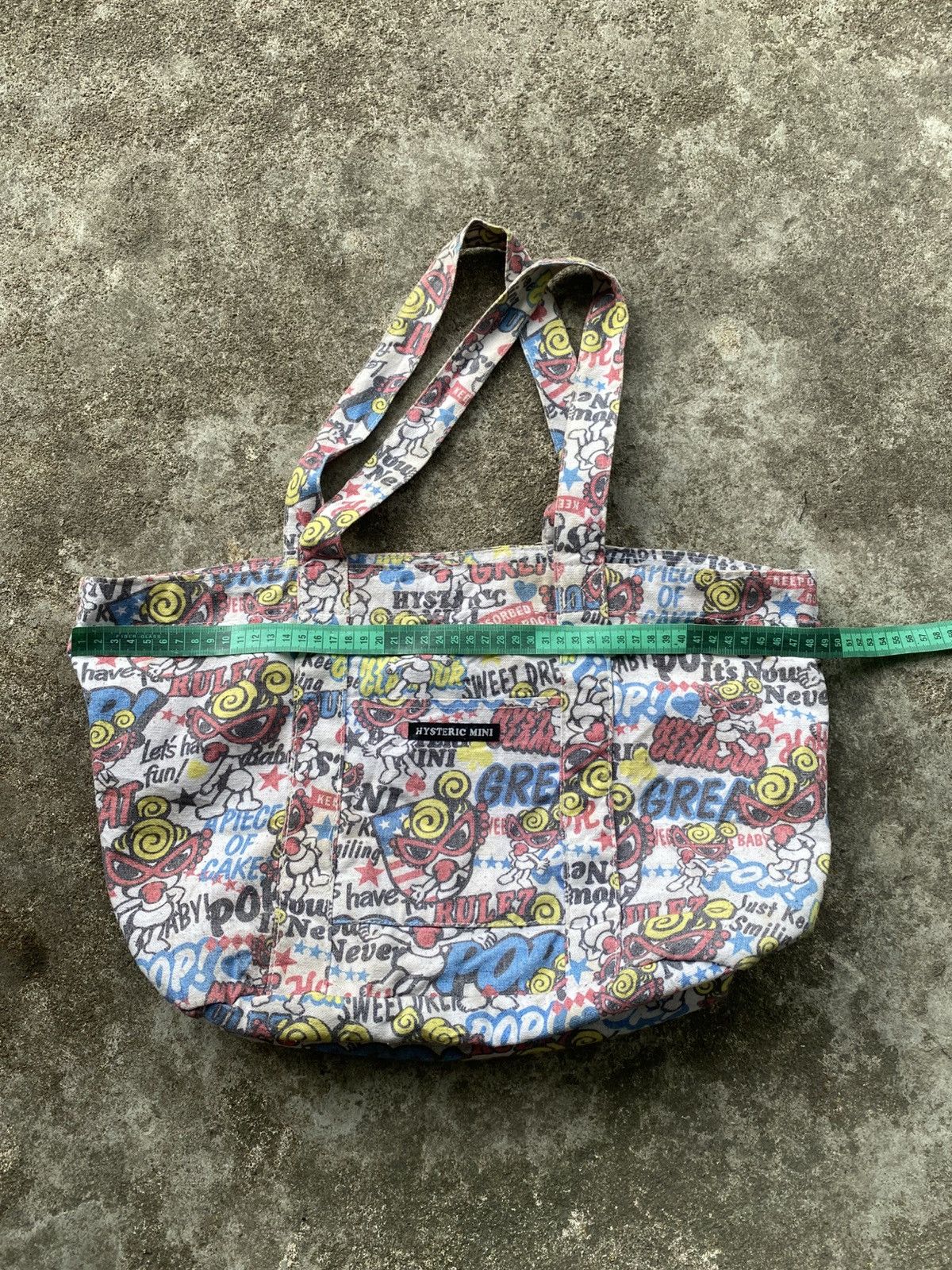 HYSTERIC GLAMOUR MINI TOTE BAG FULL PRINT