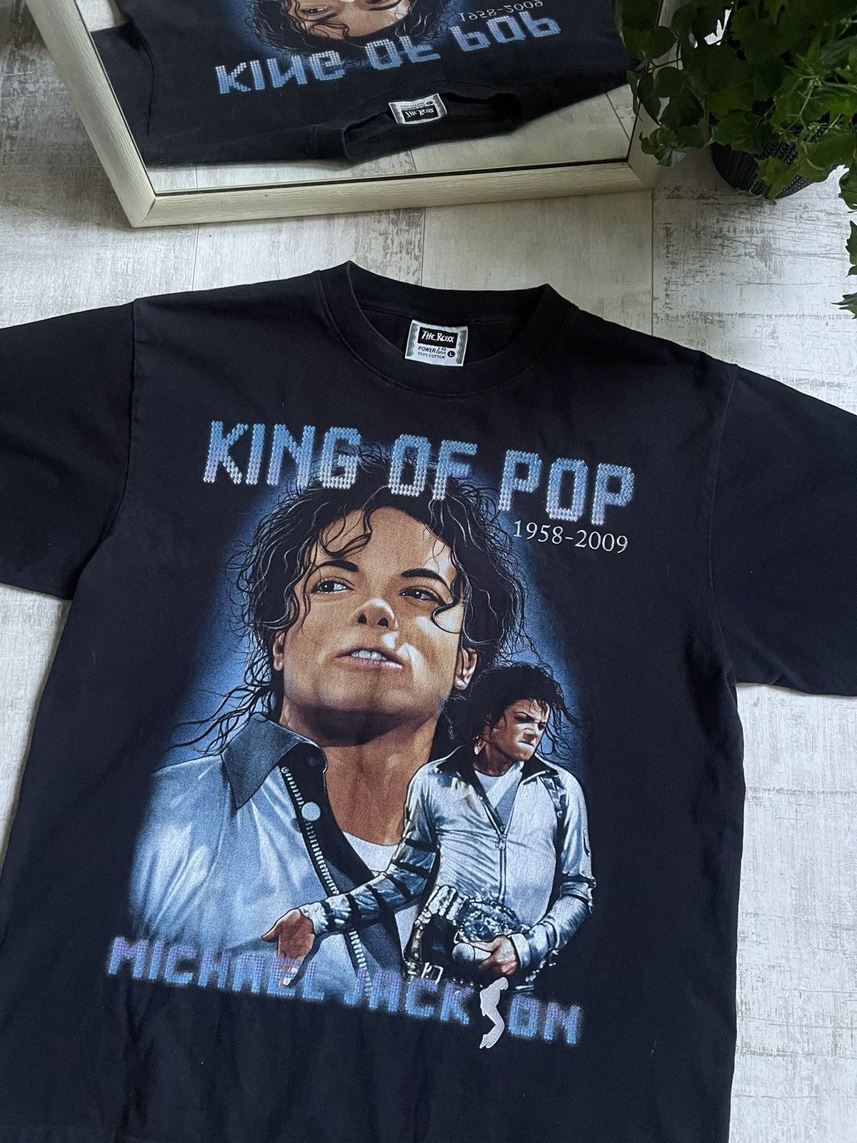 Vintage 1958/2009 Michael Jackson T-Shirt King Of Pop