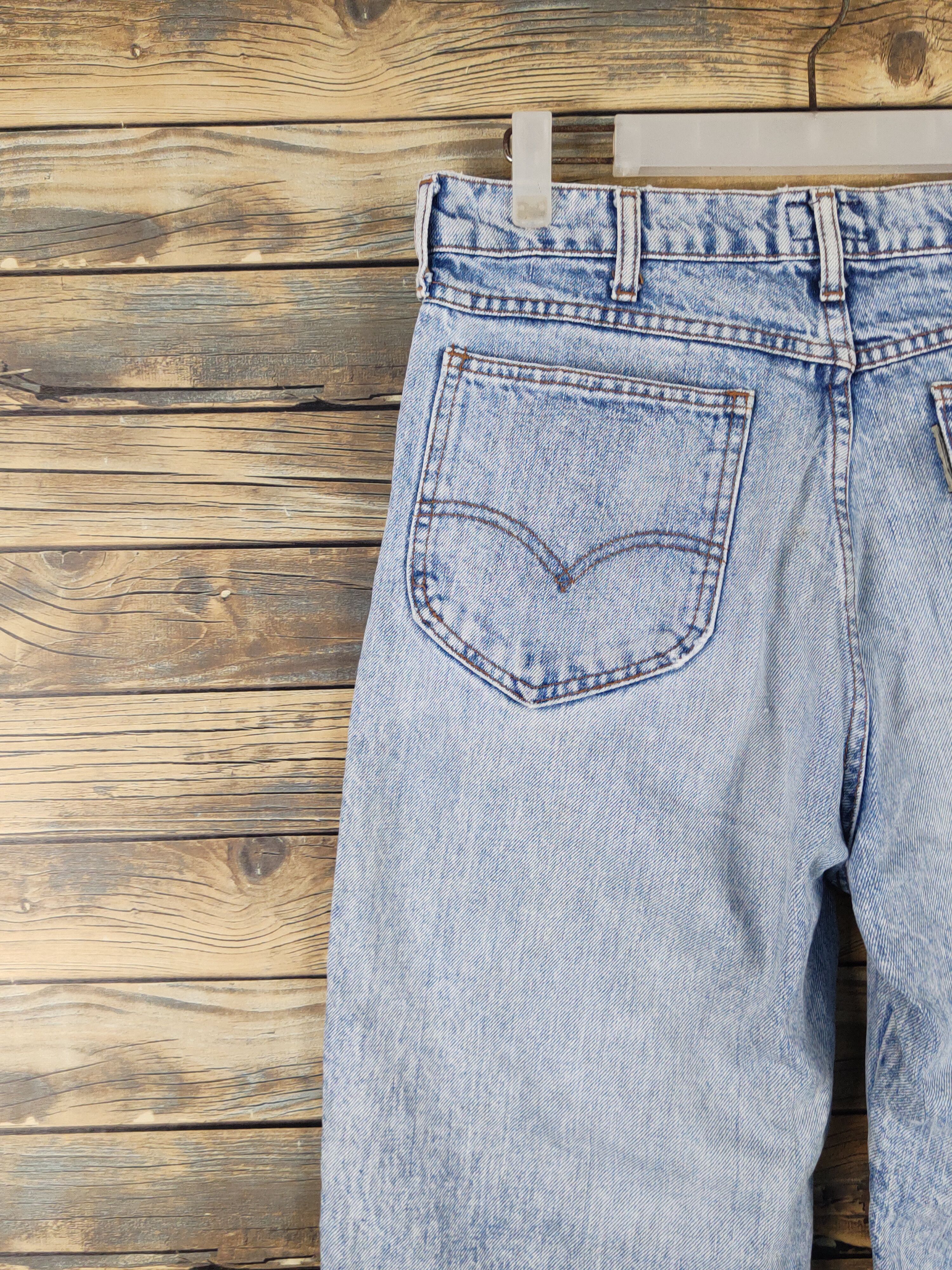 Levi's Levi's Light Blue vintage Distressed Ripped Jeans #1566 Size US 31 - 8 Thumbnail