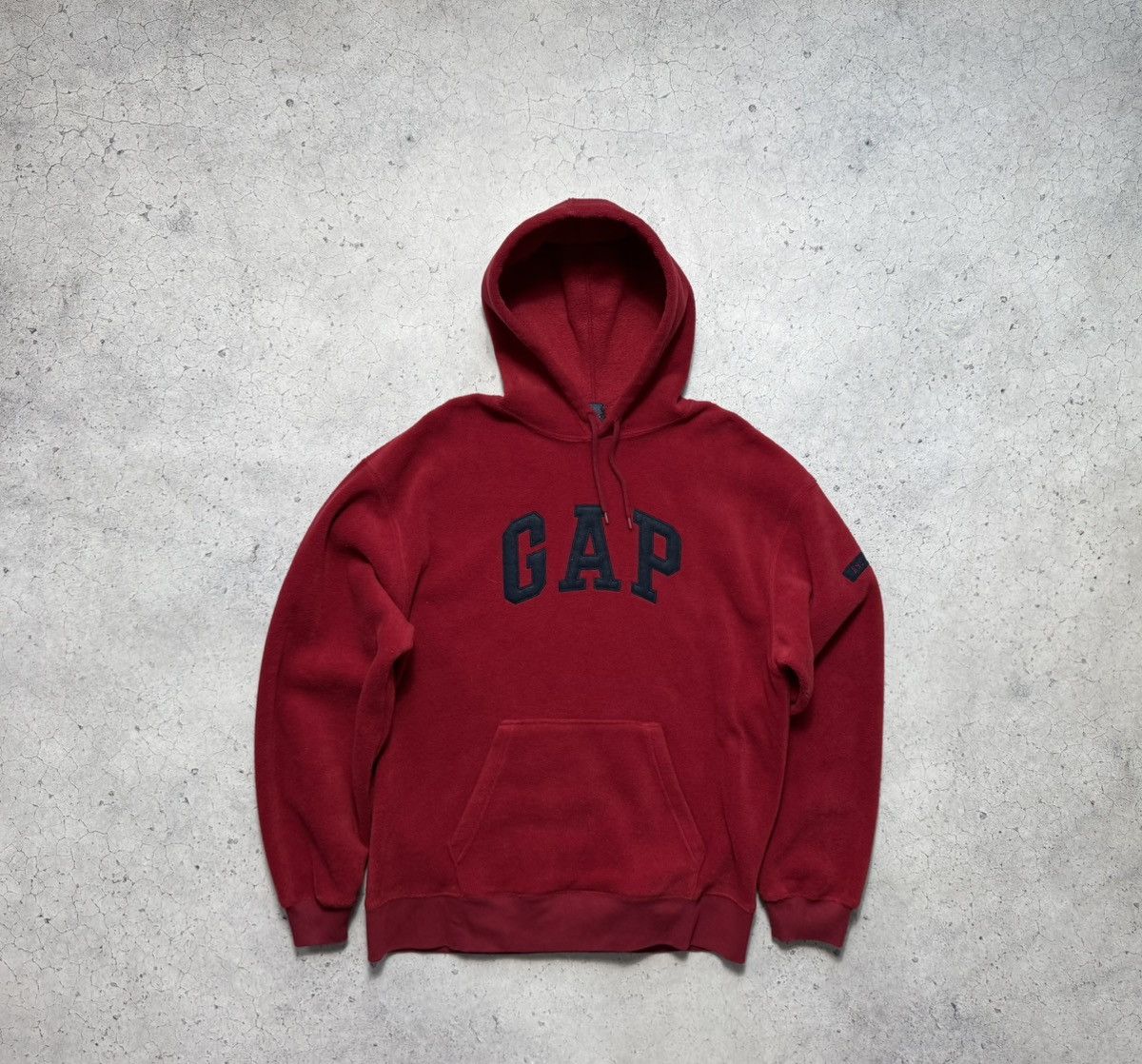 Gap × Vintage Gap Vintage Fleece Teddy Hoodie Big Logo Size US L / EU 52-54 / 3 - 1 Thumbnail