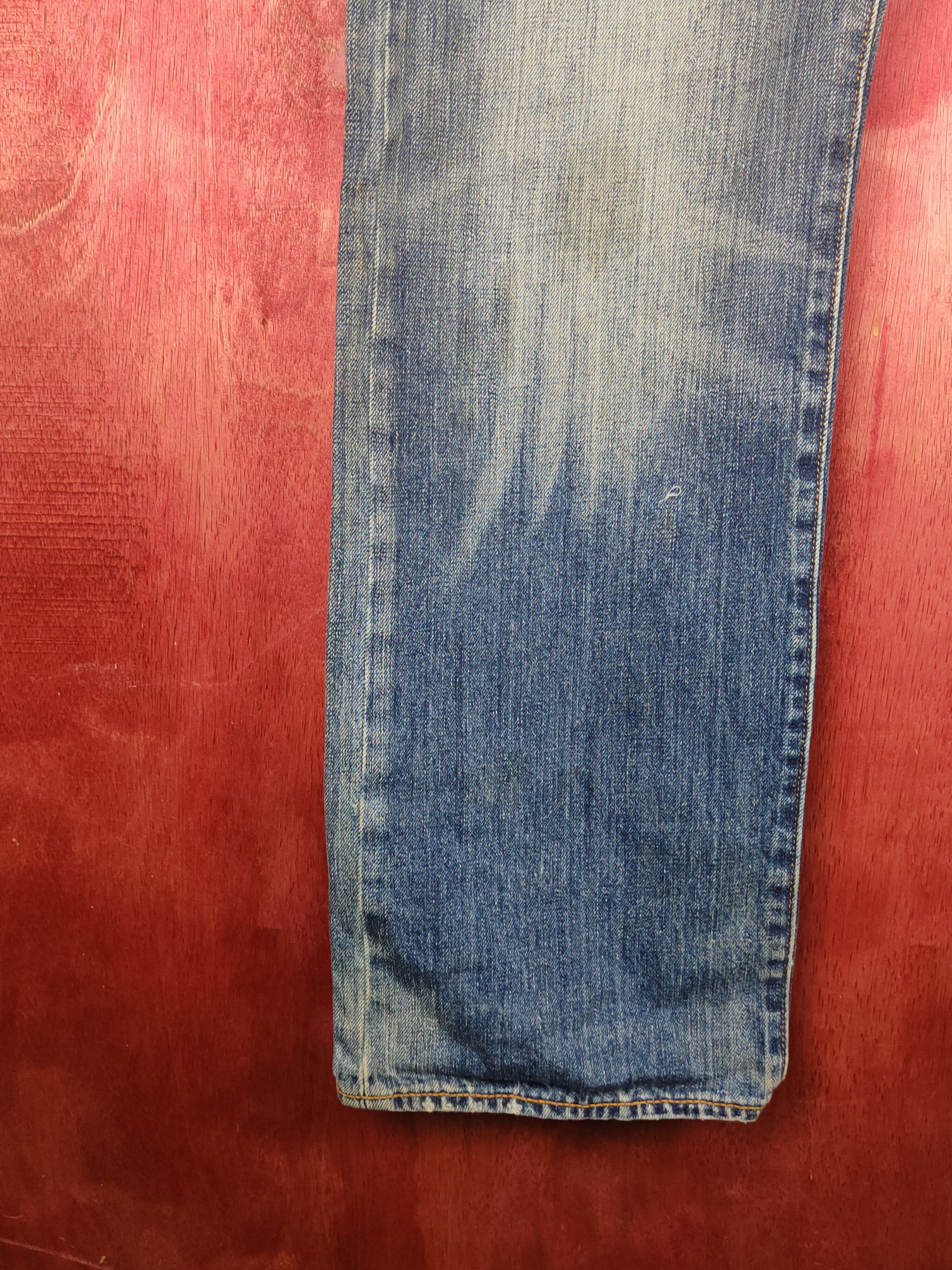 Levi's Levi's Blue Distressed Ripped Jeans #S1881 Size US 36 / EU 52 - 4 Thumbnail