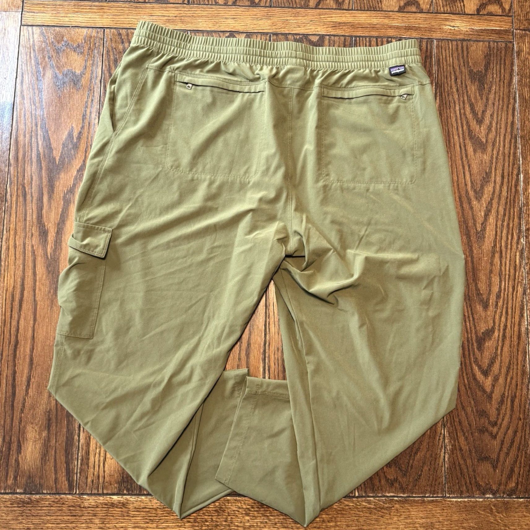 Patagonia Patagonia Pants Mens XL Olive Green Lightweight Nylon Hiking Cargo Size US 36 / EU 52 - 7 Thumbnail