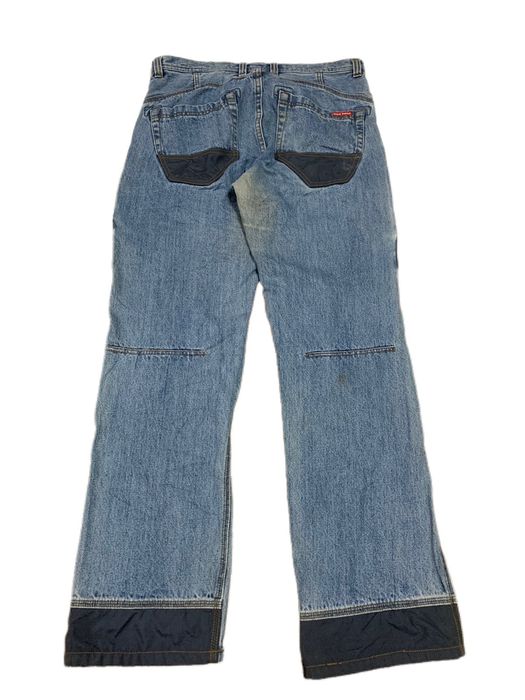 If Six Was Nine Rare Tactical Muddy Jeans Double Knee Multipockets 