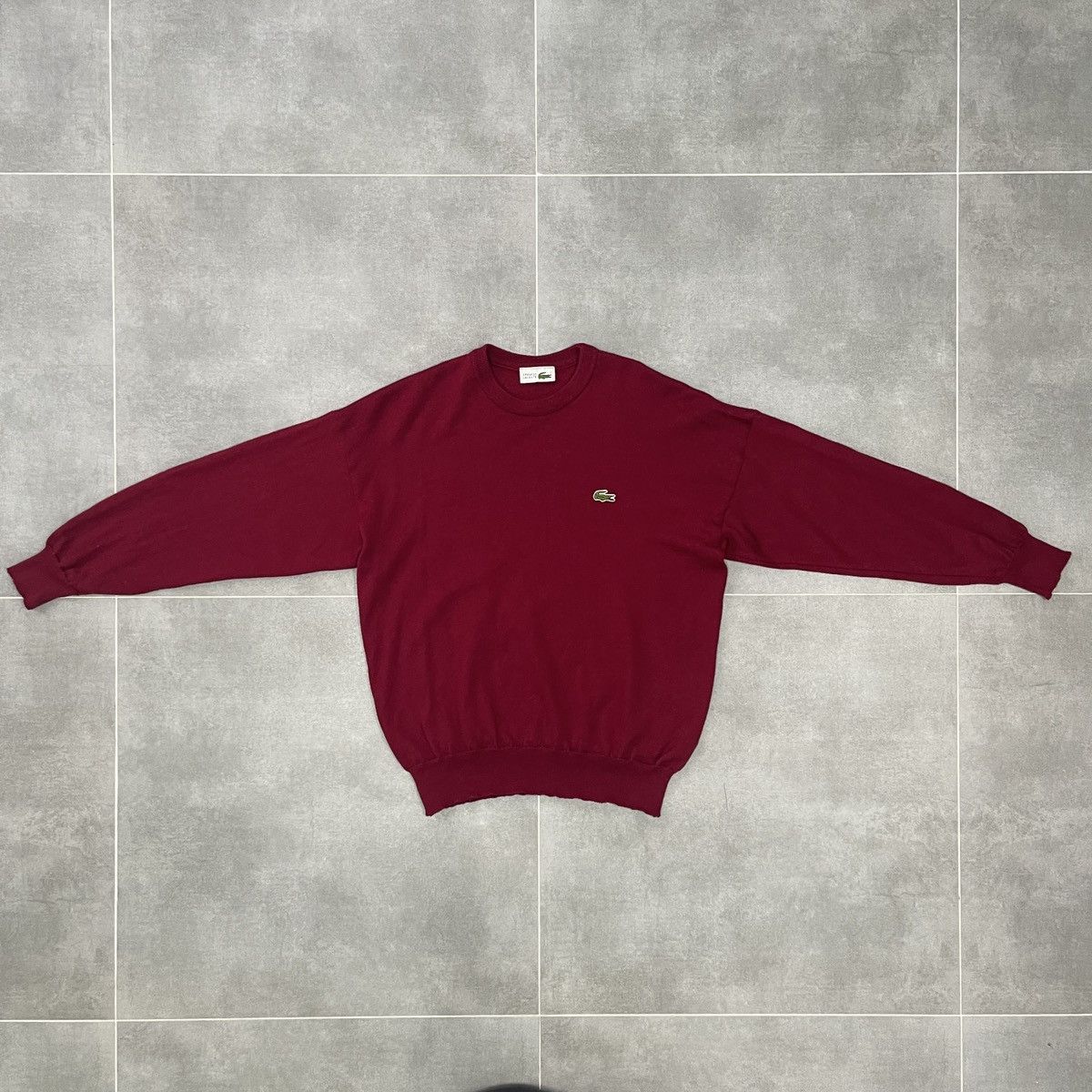 Lacoste × Vintage Vintage Lacoste Chemise Wool Sweater Size 5 (M) Size US M / EU 48-50 / 2 - 3 Thumbnail