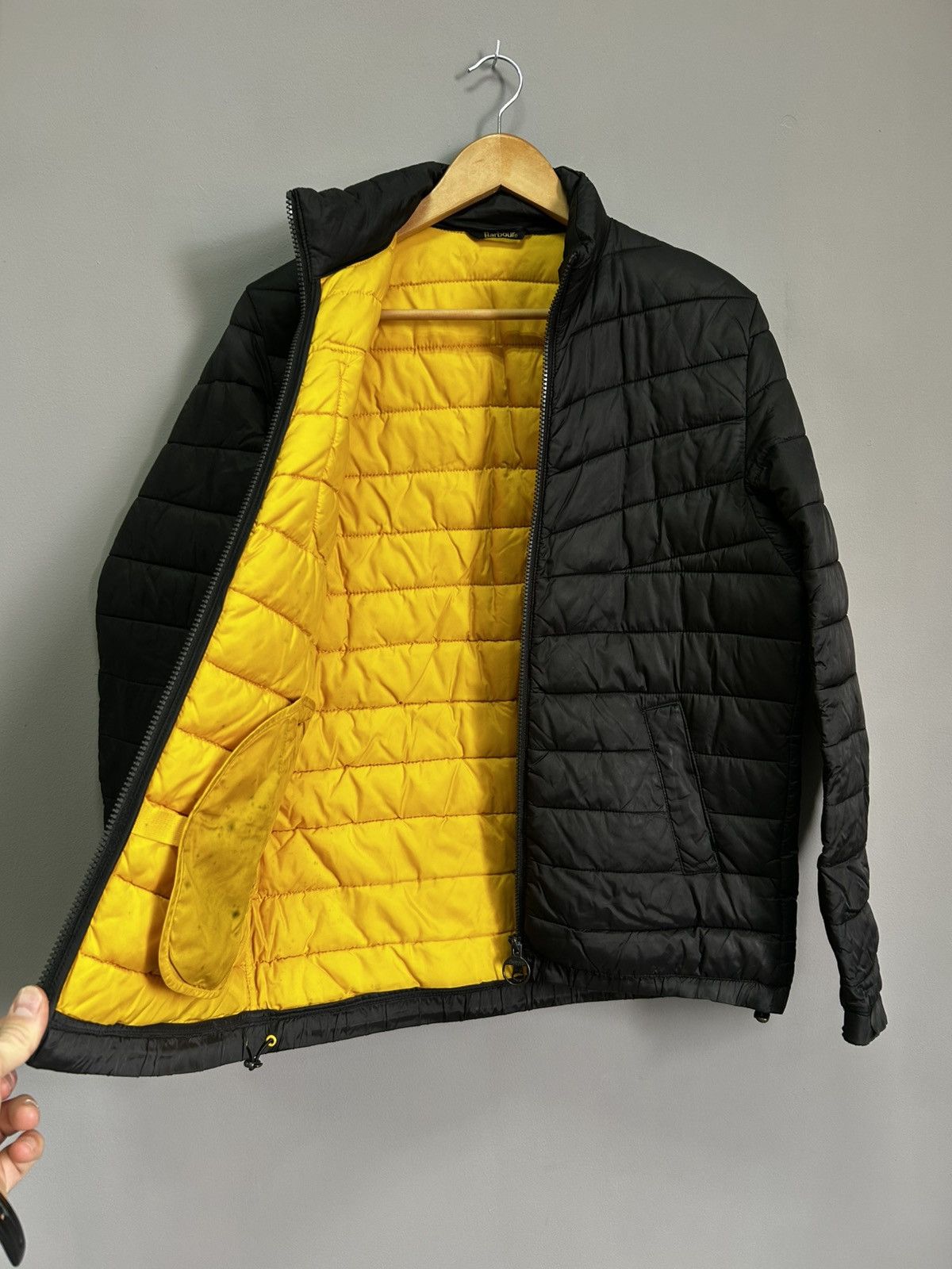 Barbour Barbour International Fibredown Jacket Quilted Chain Jacket Size US S / EU 44-46 / 1 - 3 Thumbnail