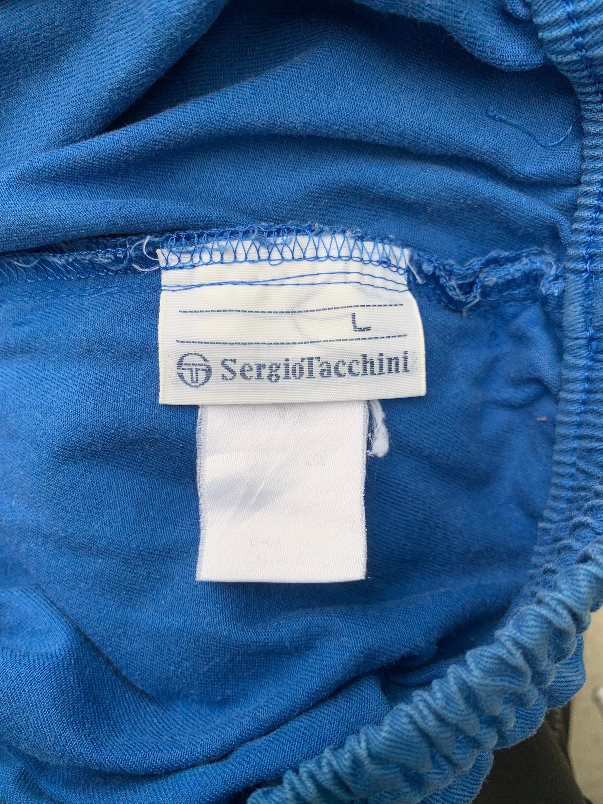 Sergio Tacchini × Vintage Vintage Sergio Tacchini Short Pants Size US 26 / EU 42 - 6 Thumbnail
