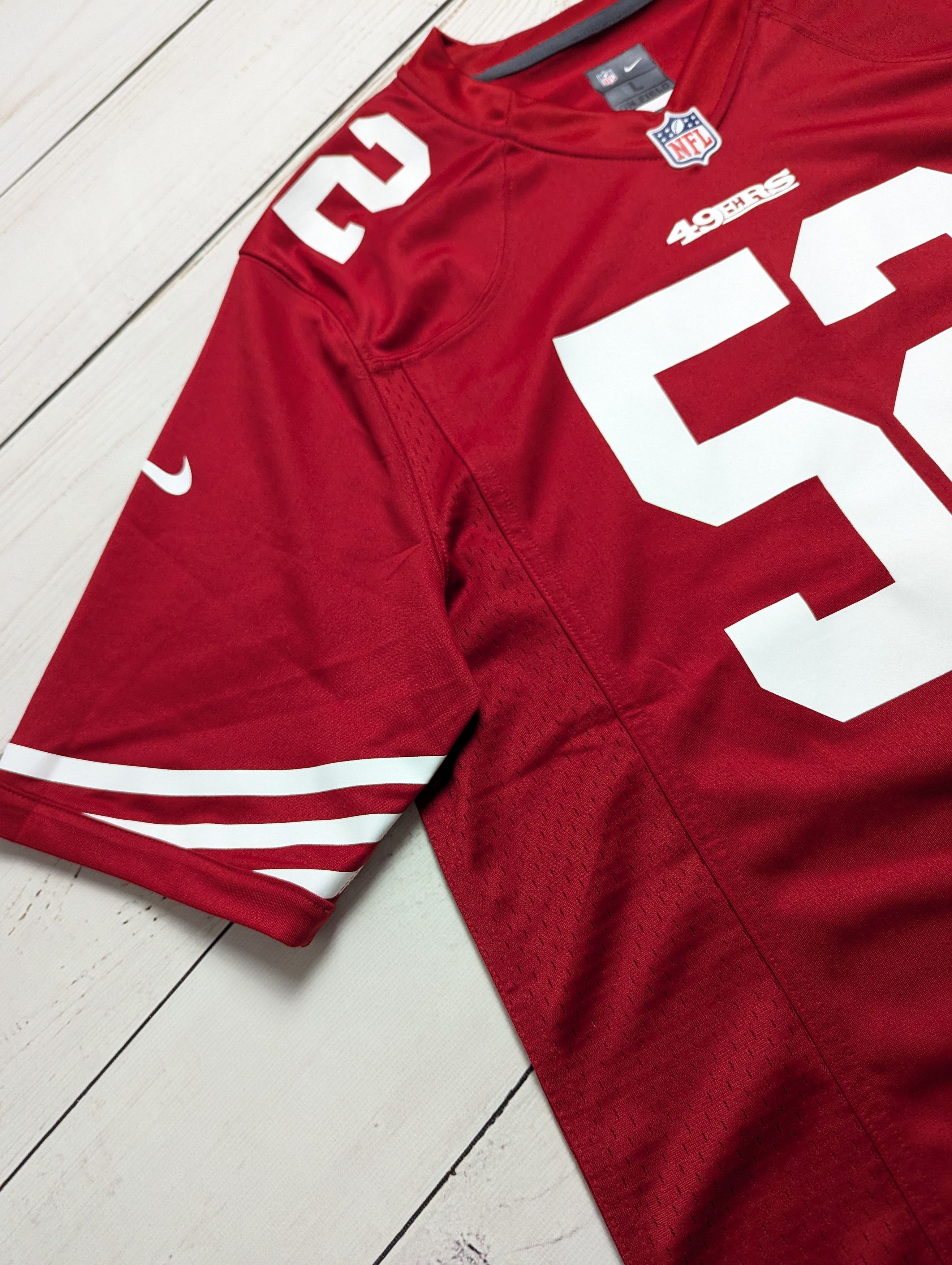 NFL × Nike Nike San Francisco 49ers Patrick Willis #52 Jersey size L Size US L / EU 52-54 / 3 - 5 Thumbnail