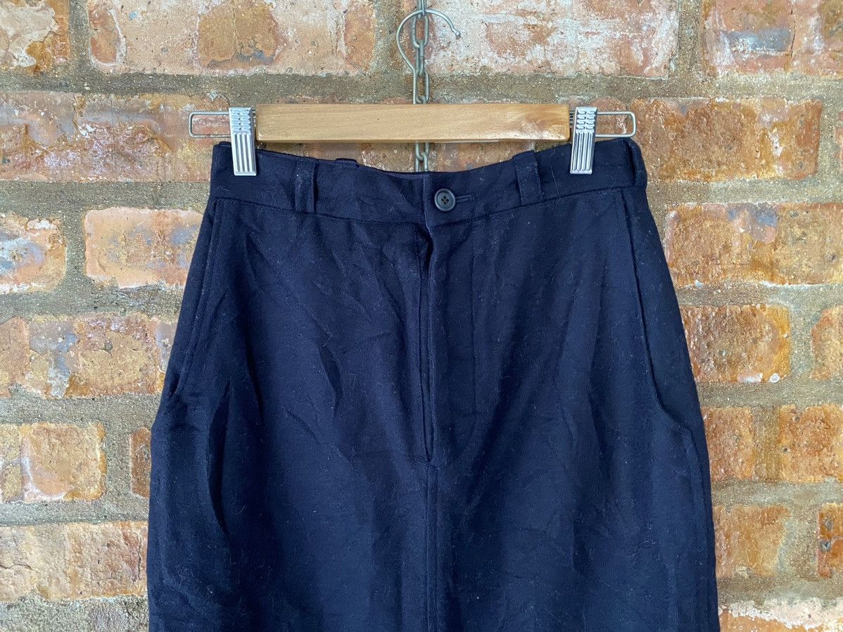 Y's × Yohji Yamamoto 1980s Y’s Wool skirts Size 26" / US 2 / IT 38 - 3 Thumbnail