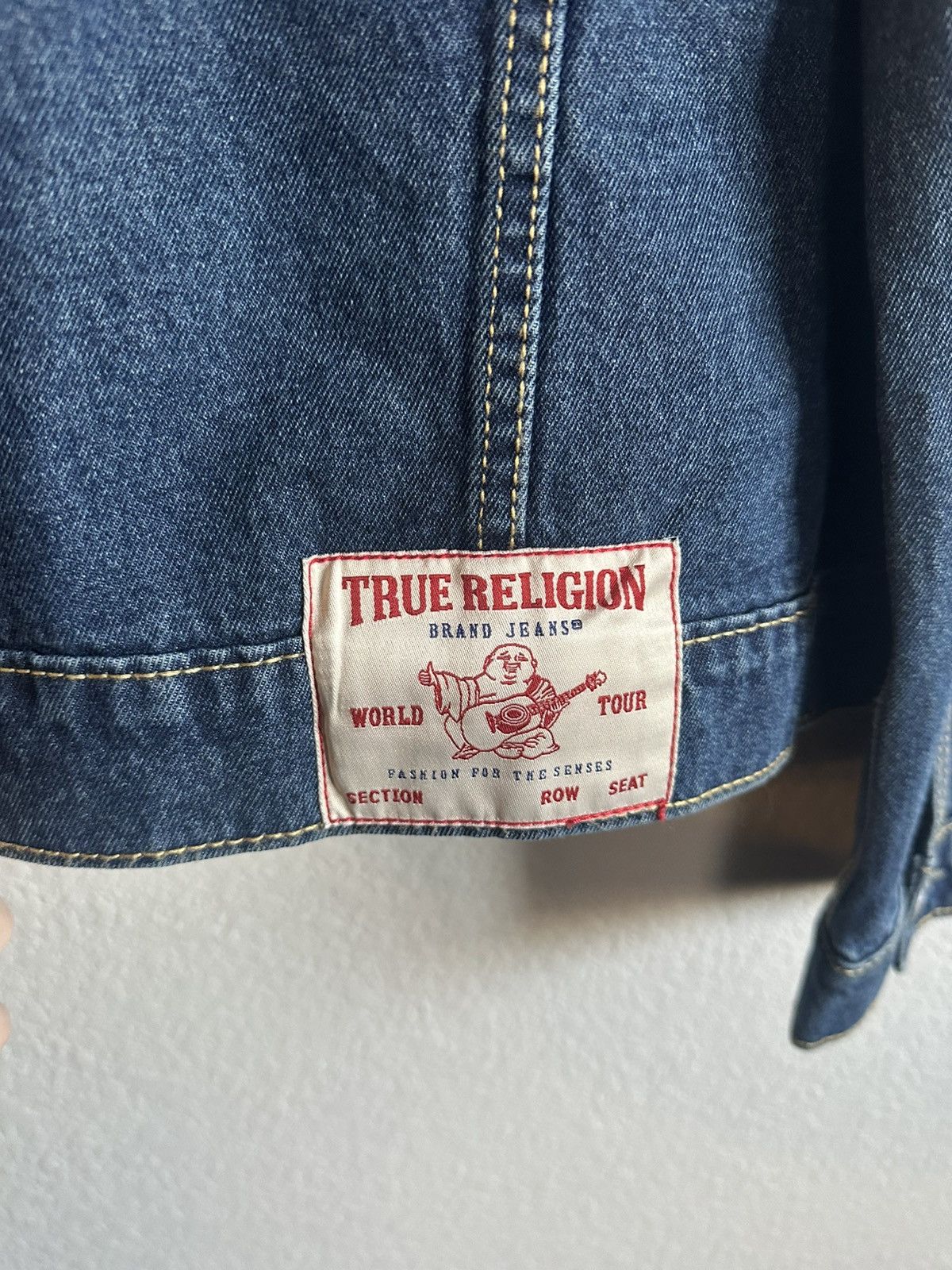 True Religion True Religion Trucker Jacket Denim Size US L / EU 52-54 / 3 - 3 Thumbnail