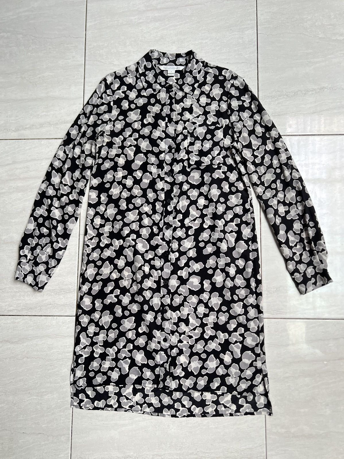 Diane von Furstenberg Diane Von Furstenberg Long Shirt Size US S / EU 44-46 / 1 - 6 Thumbnail