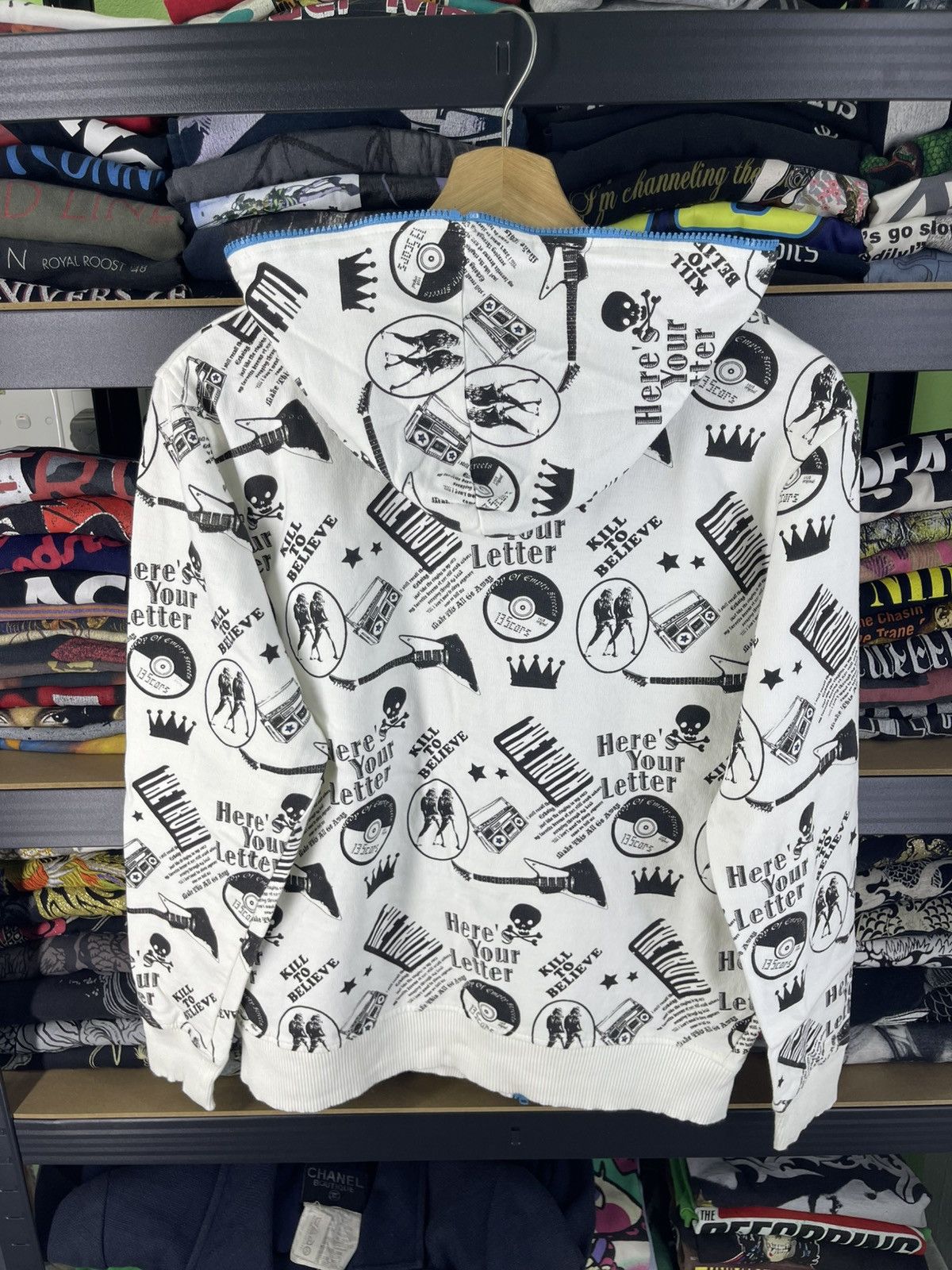 Hysteric Glamour Vintage inn O Style Skull Design Hoodie Size US L / EU 52-54 / 3 - 9 Thumbnail
