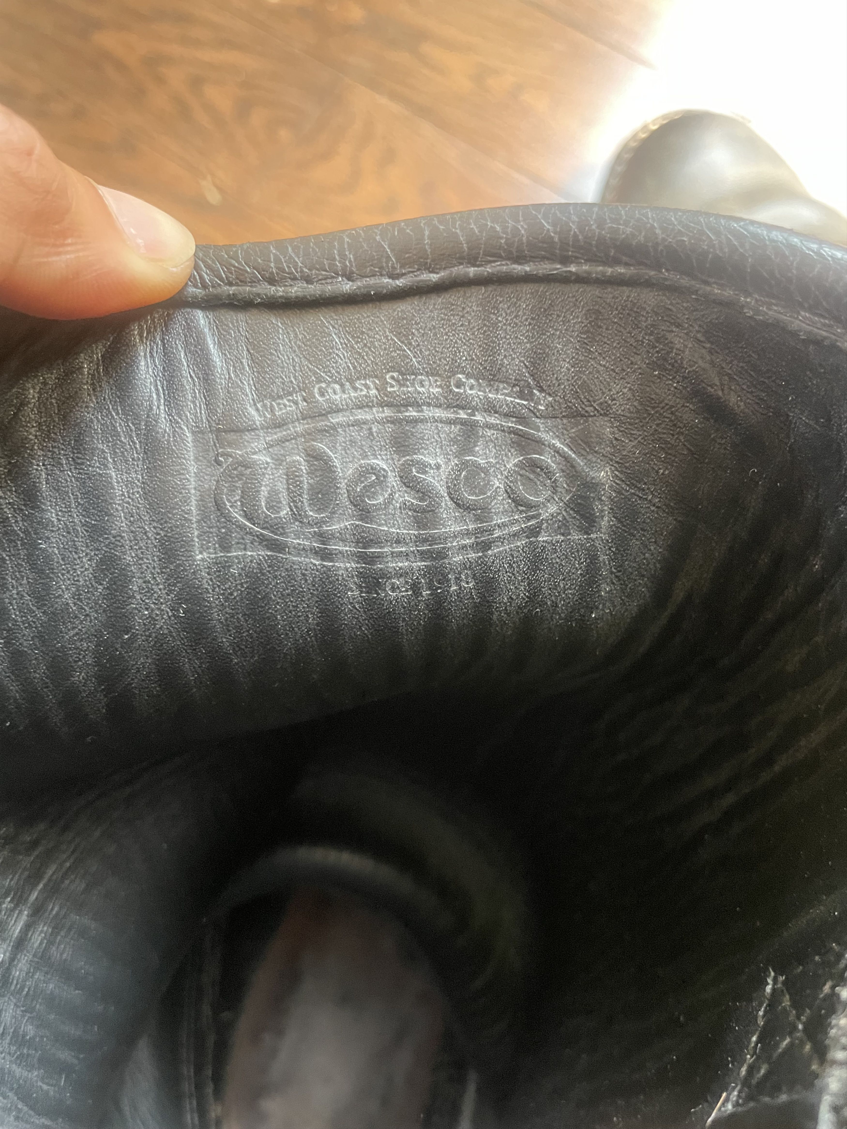 WESCO Motorcycle Patrol Boots Size US 7.5 / EU 40-41 - 6 Thumbnail