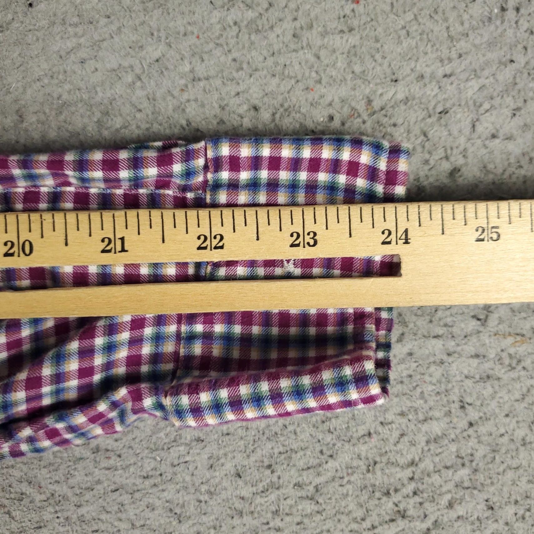 Ralph Lauren Vintage Ralph Lauren Men's Cotton Plaid Shirt Long Sleeve Classic Fit Button Down Purple 90s preppy Size US M / EU 48-50 / 2 - 7 Thumbnail