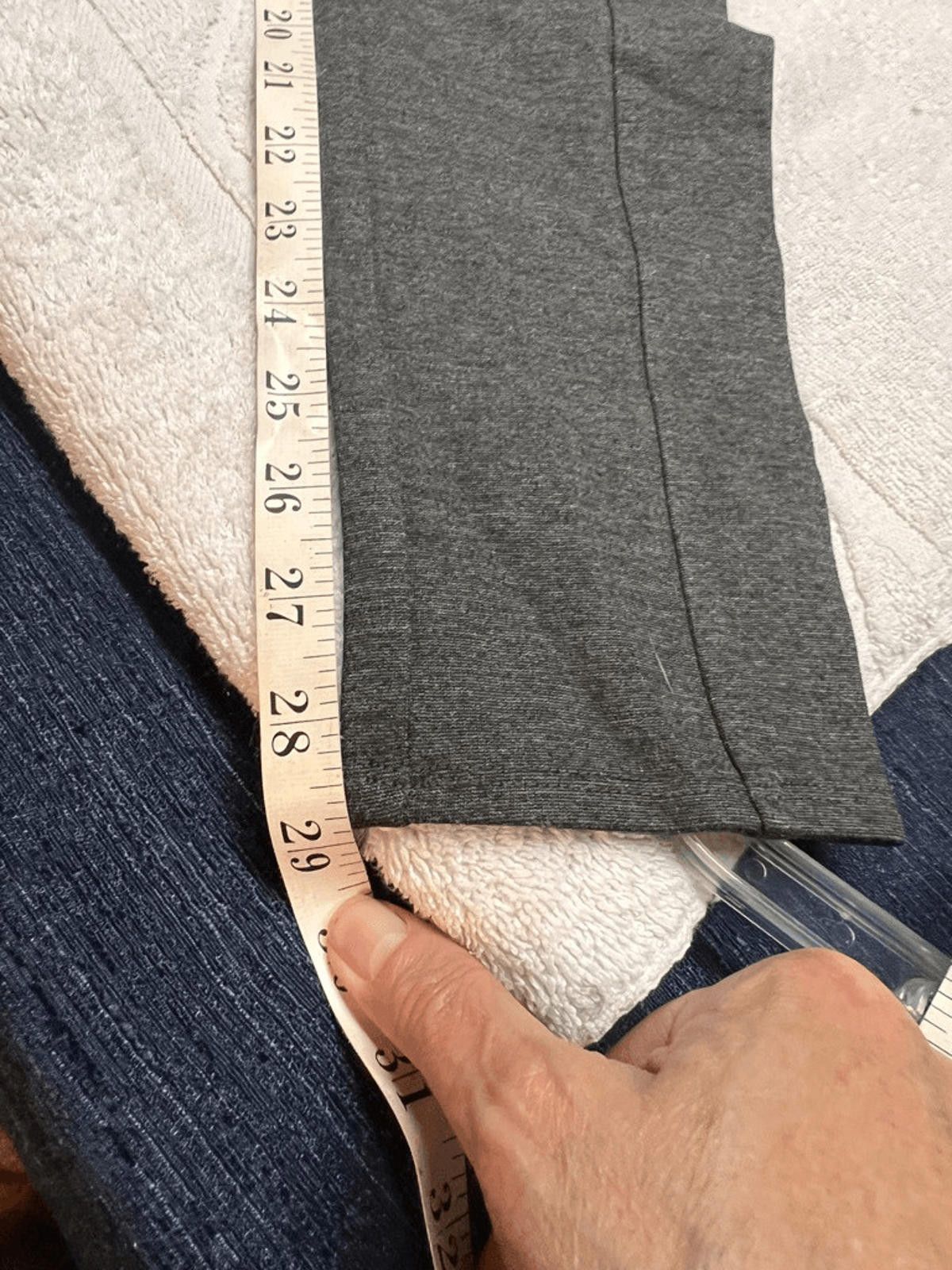 Designer Philosophy Gray Legging Sz M NWT Size 32" / US 10 / IT 46 - 7 Thumbnail