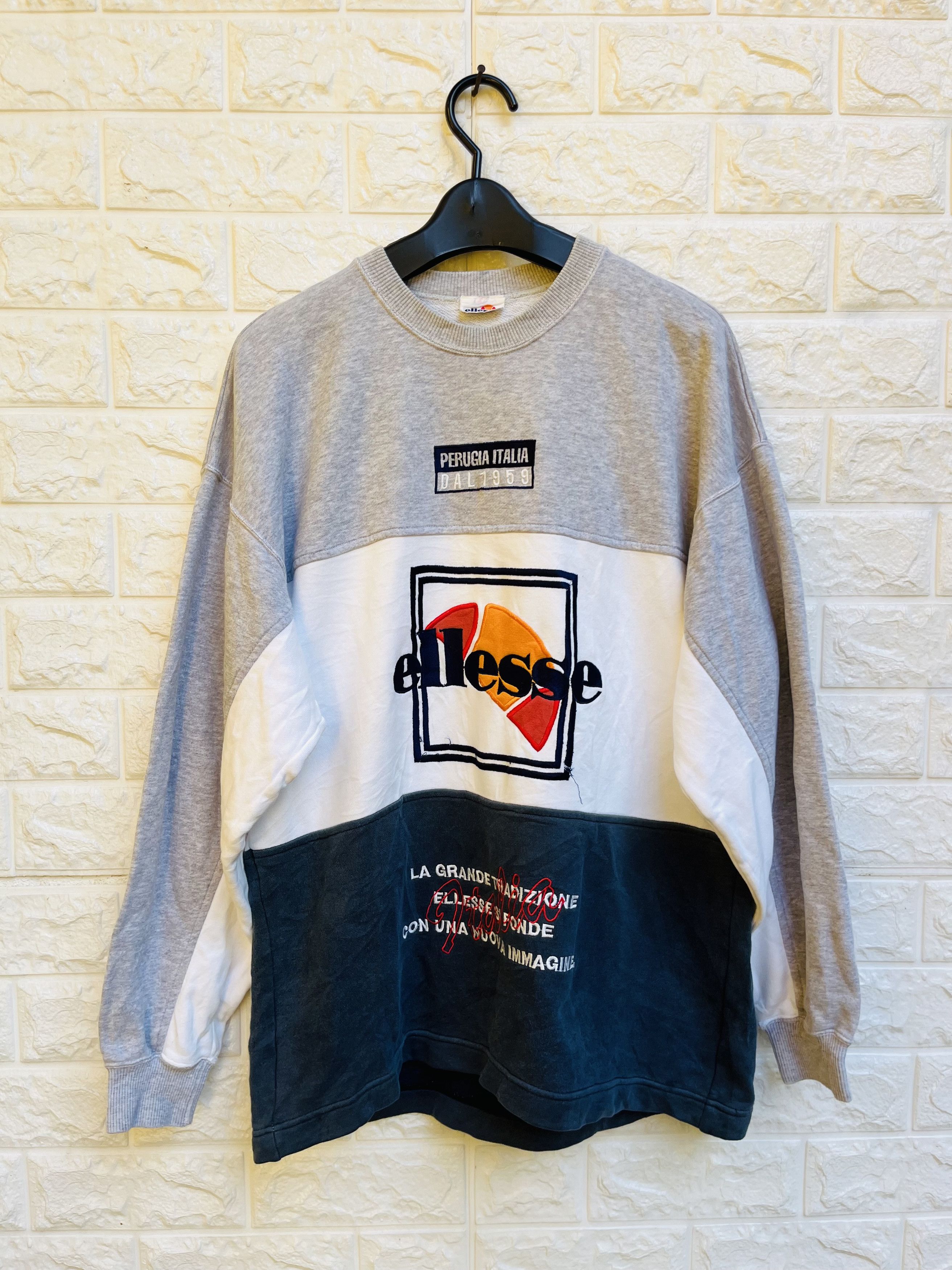 Ellesse × Japanese Brand × Vintage Vintage Ellesse Hip Hop Streetwear Designer Fashion Style Size US L / EU 52-54 / 3 - 1 Thumbnail
