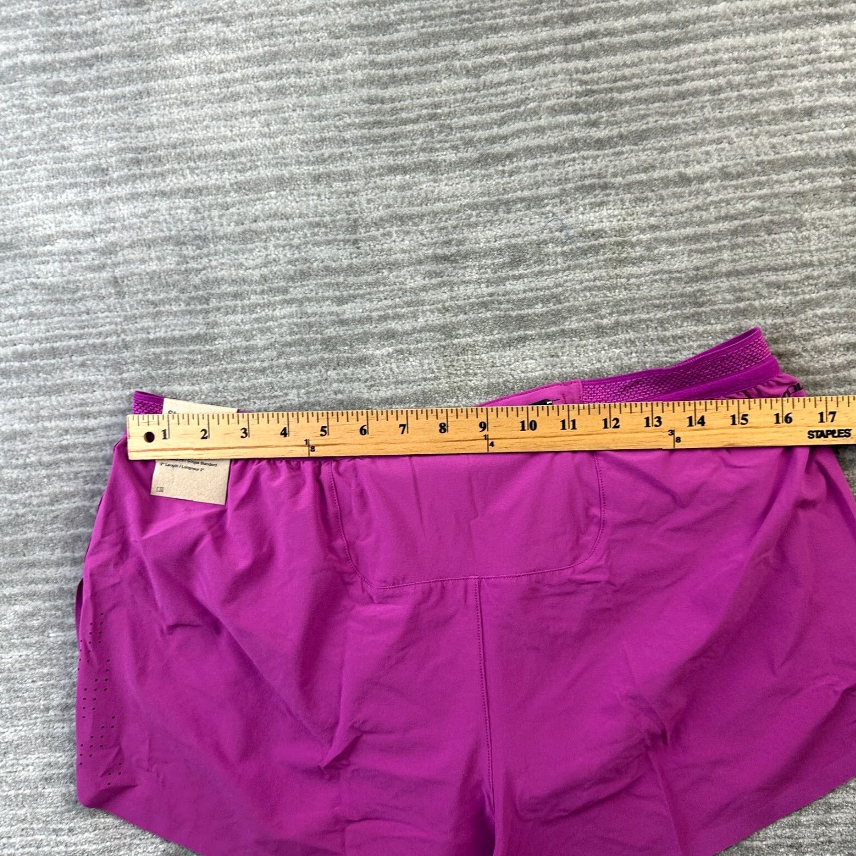 Nike Nike Aeroswift Shorts Mens Large Purple 2" Running Dri Fit ADV Racing Size US 33 - 8 Thumbnail