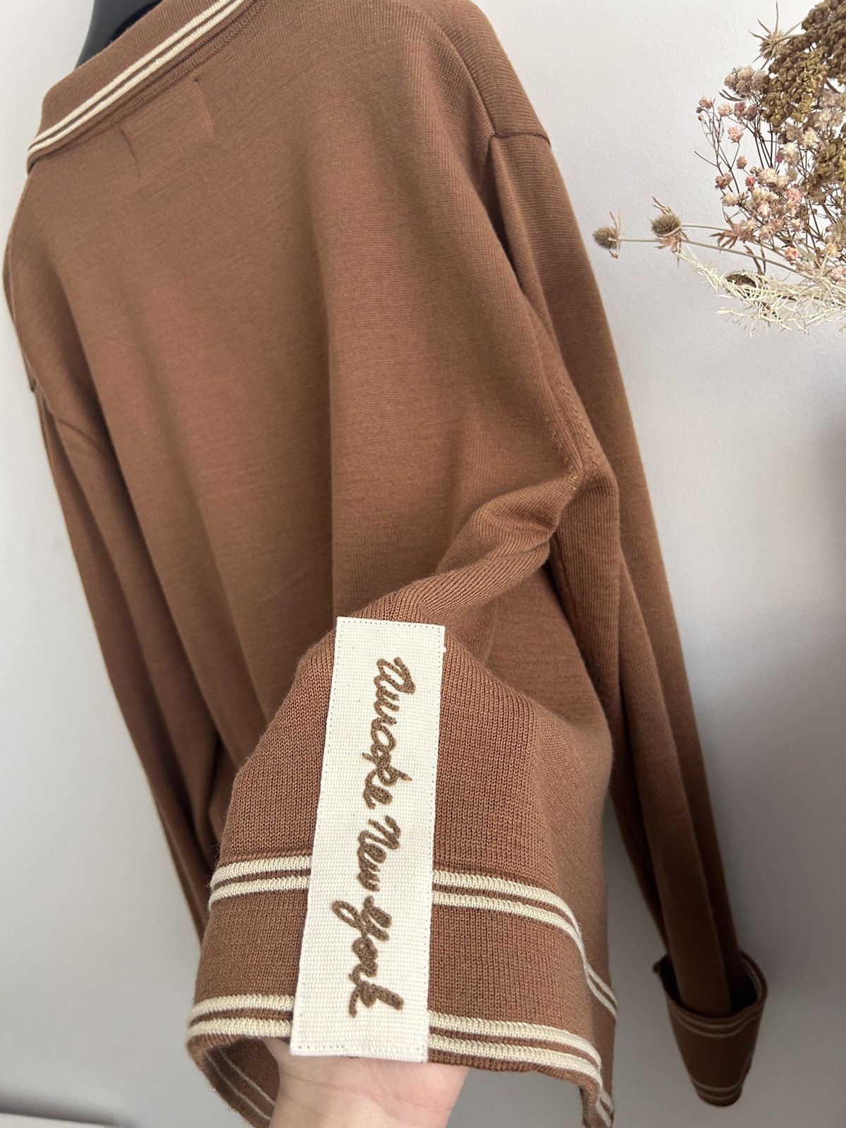 Awake NY Coffe Awake NY cardigan 🥮🥐 Size US M / EU 48-50 / 2 - 9 Thumbnail