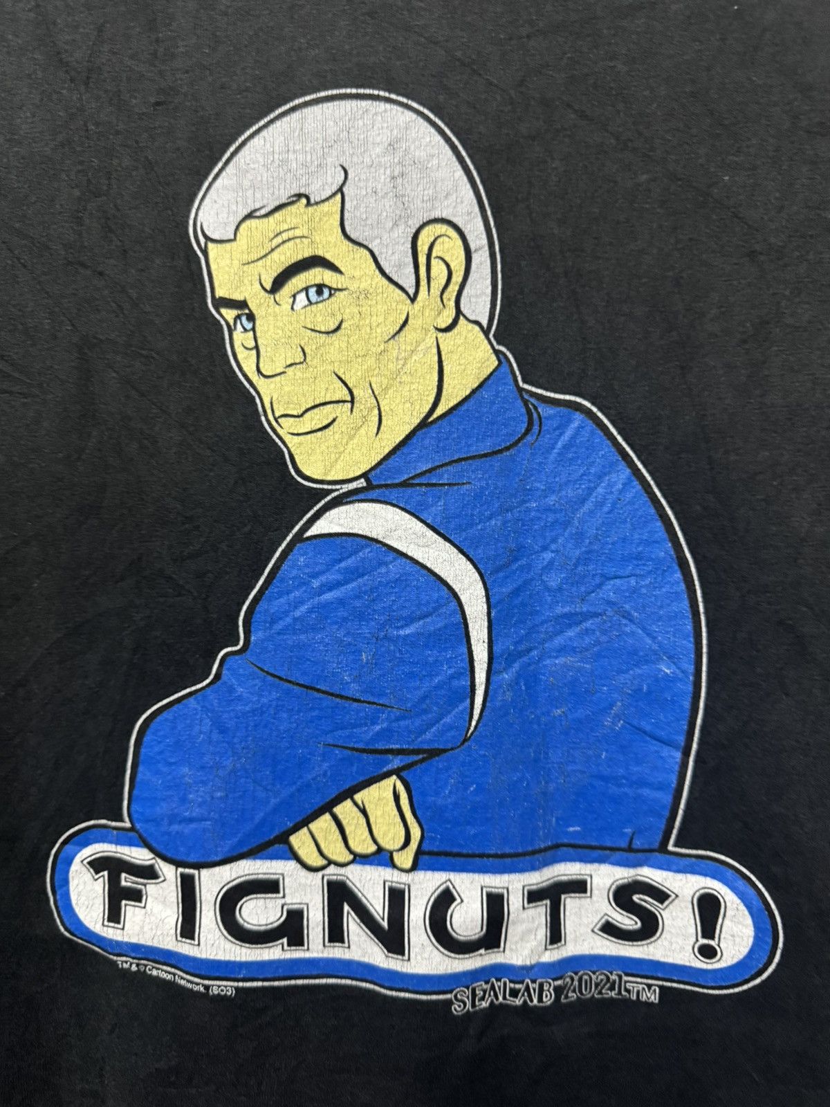 Cartoon Network Vintage Cartoon Network Adults Swim Fignuts T shirt Size US XL / EU 56 / 4 - 2 Thumbnail