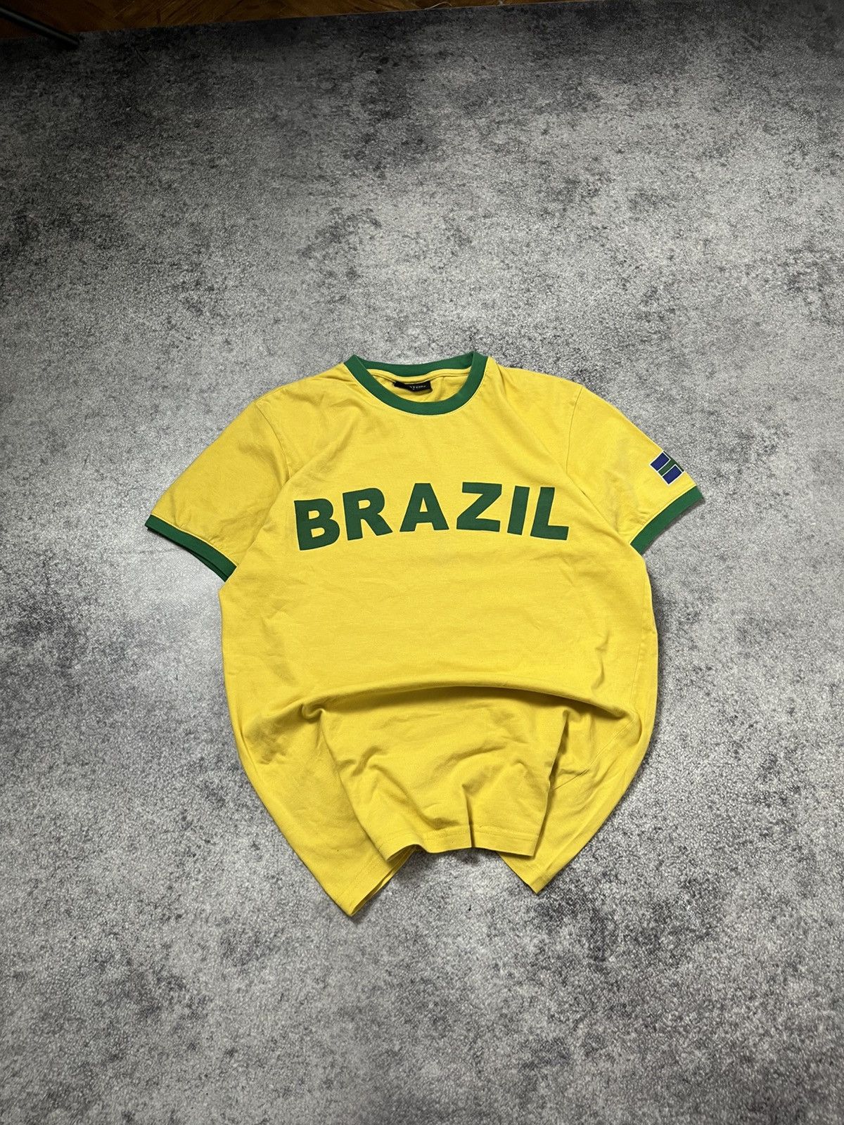 Hysteric Glamour 🔥00’S HYSTERIC GLAMOUR VIBE BRAZIL T SHIRT TEE NIKE TYPE Size US M / EU 48-50 / 2 - 3 Thumbnail