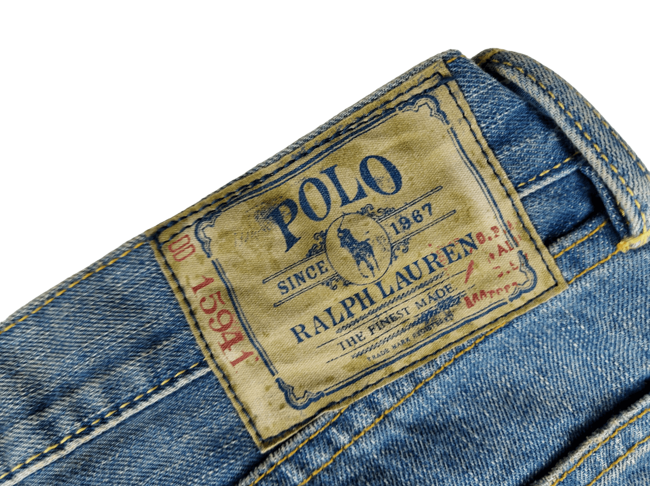 Polo Ralph Lauren × Vintage Vintage Ralph Lauren Jeans Denim Size US 36 / EU 52 - 4 Thumbnail