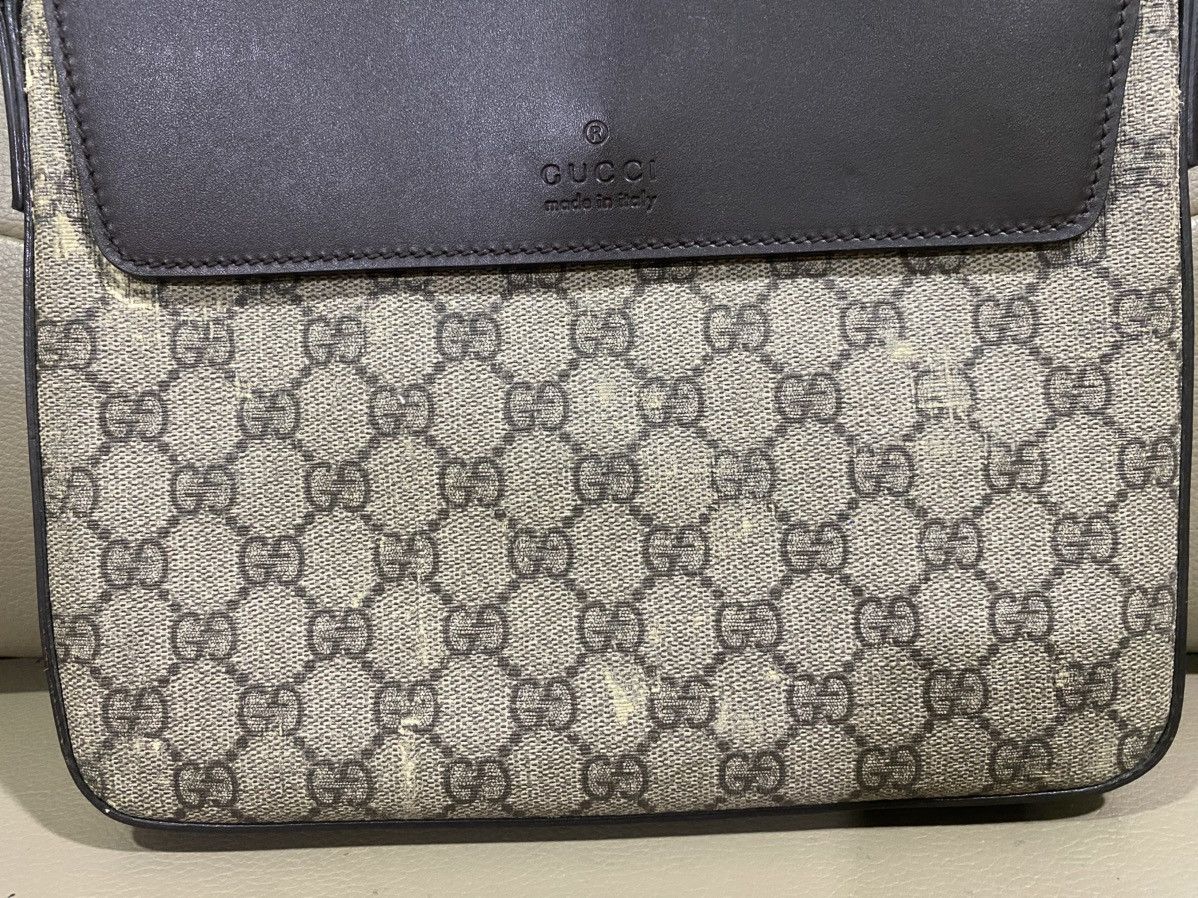 Gucci Authentic Gucci GG Supreme Flap Messenger Bag Size ONE SIZE - 5 Thumbnail