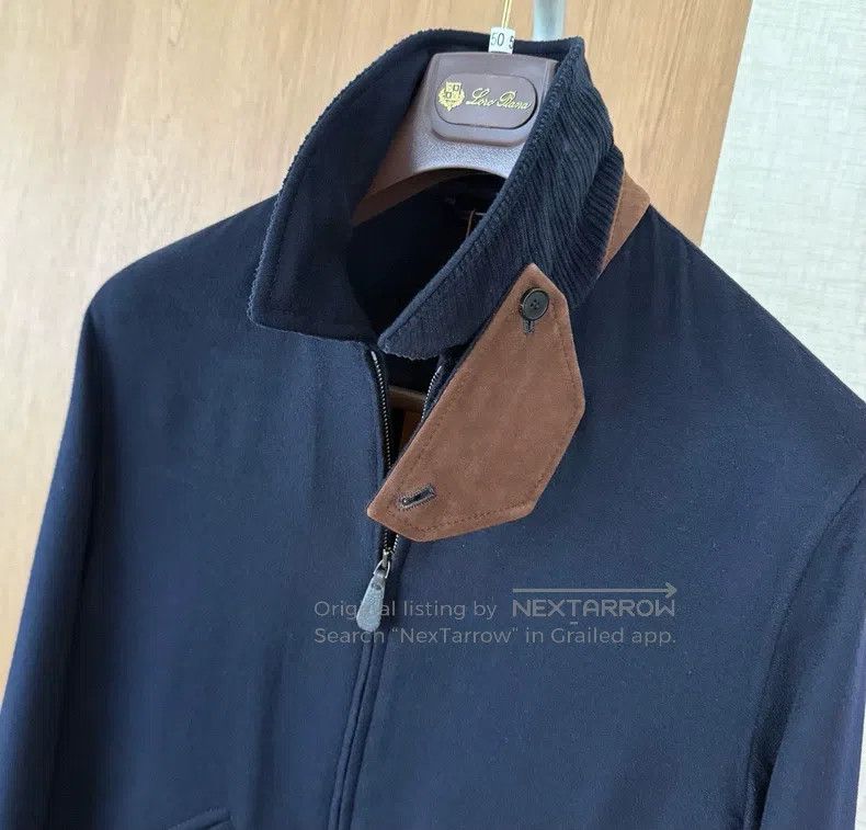 Loro Piana Loro Piana Autumn and Winter Men's Cashmere Jacket Size US M / EU 48-50 / 2 - 2 Thumbnail