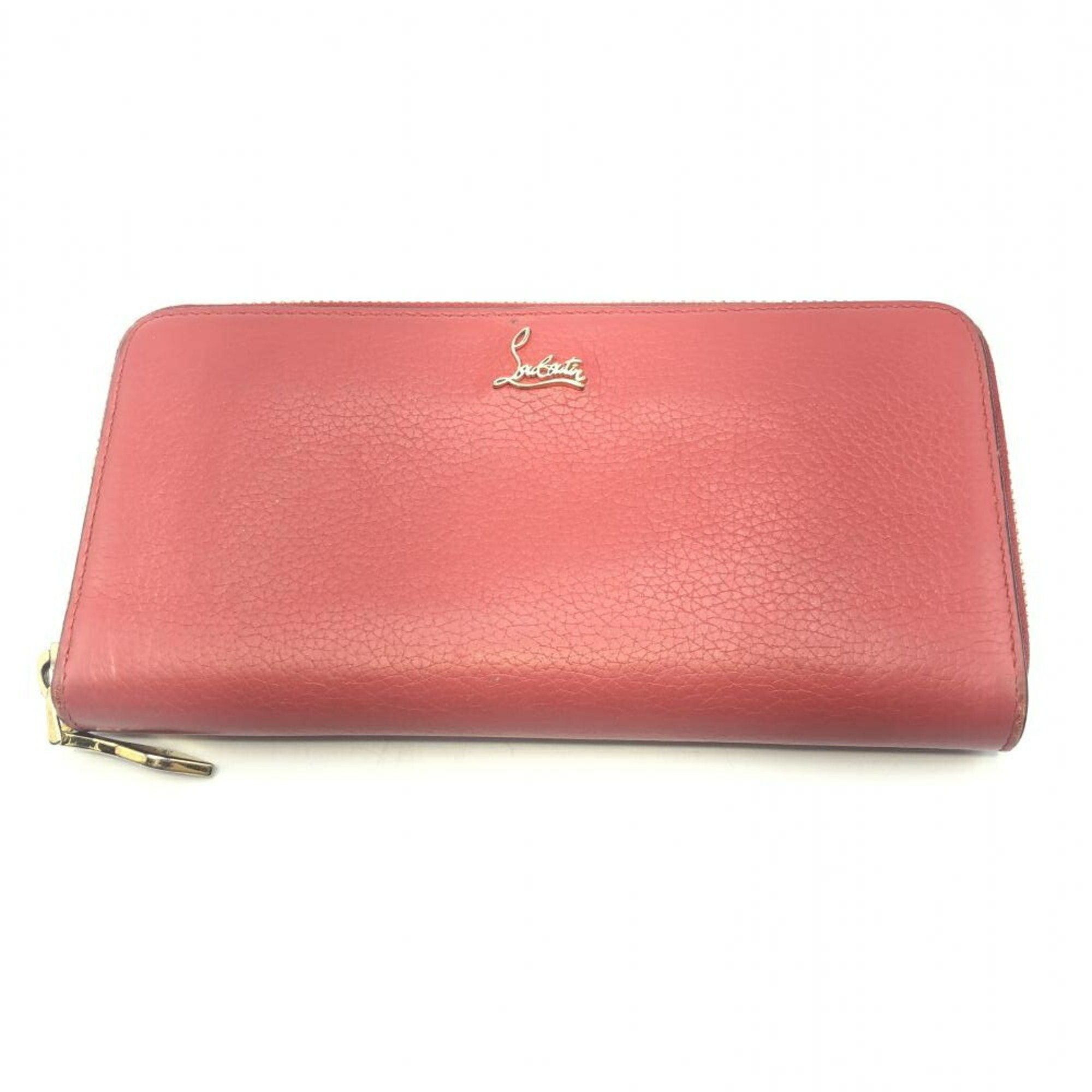 image of Vintage Christian Louboutin Panettone Round Zip Red, Women's