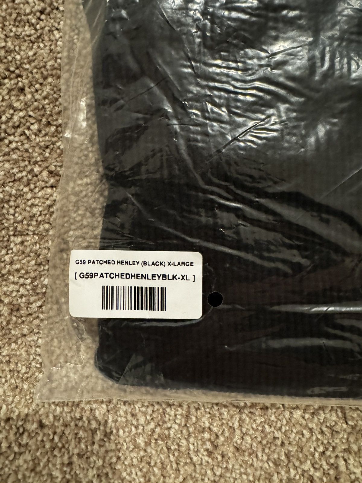 G59 Records G59 Patched Henley (Razor V) Size US XL / EU 56 / 4 - 4 Thumbnail