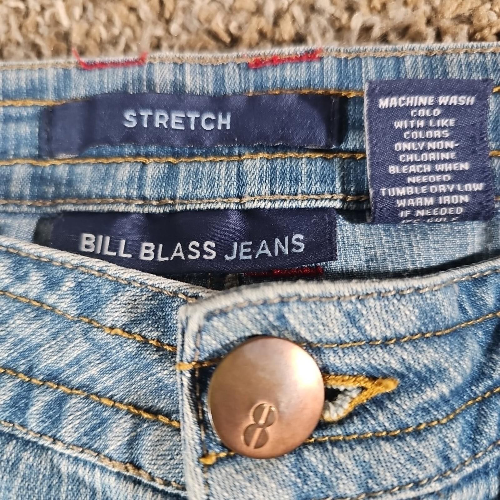Bill Blass Bill Blass Stretch Jeans Sz 8 Shorts Size 30" / US 8 / IT 44 - 2 Thumbnail