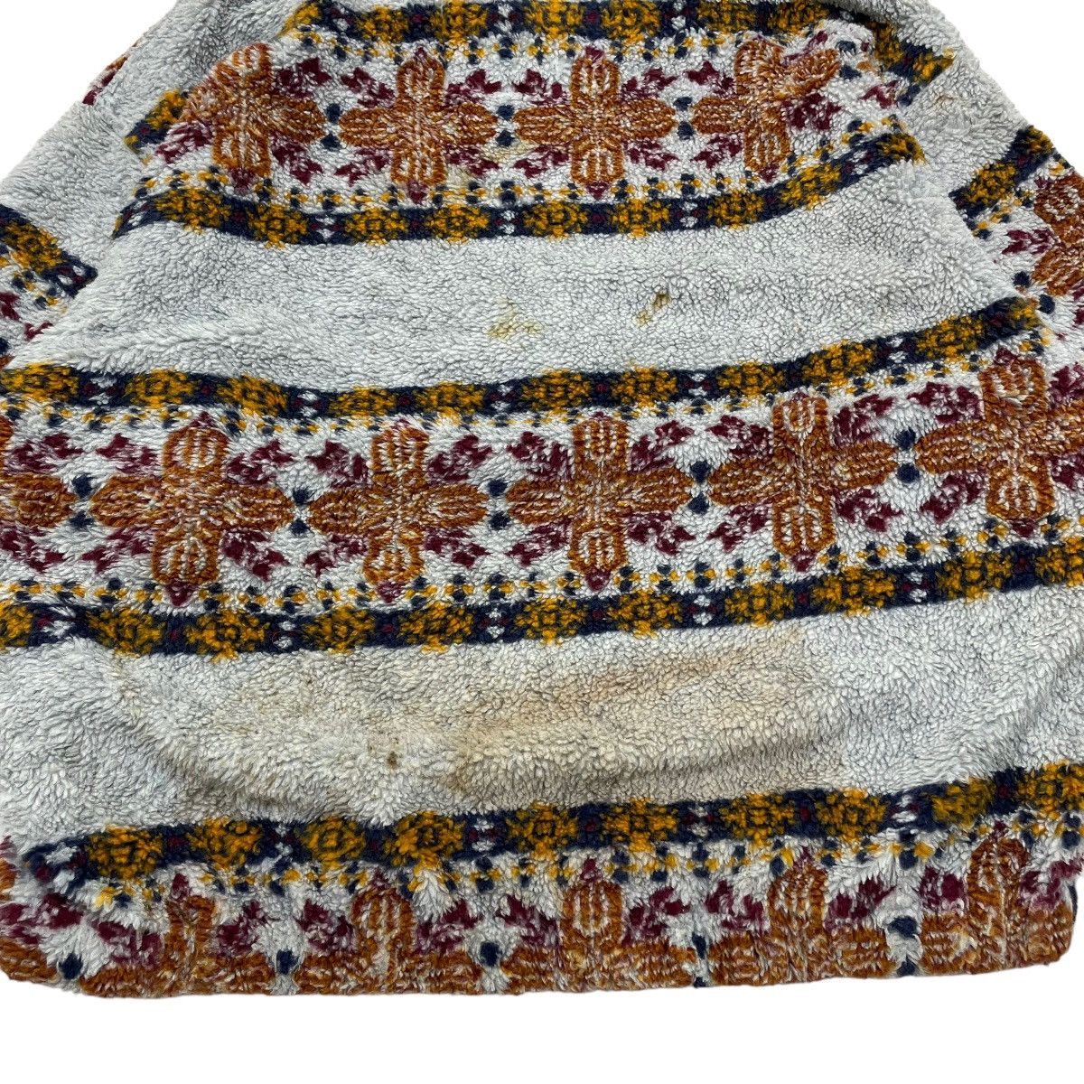 Ellesse 📣Vintage Elllsese Aztec Fleece Native Printed Hooded Jacket Size L / US 10 / IT 46 - 5 Thumbnail